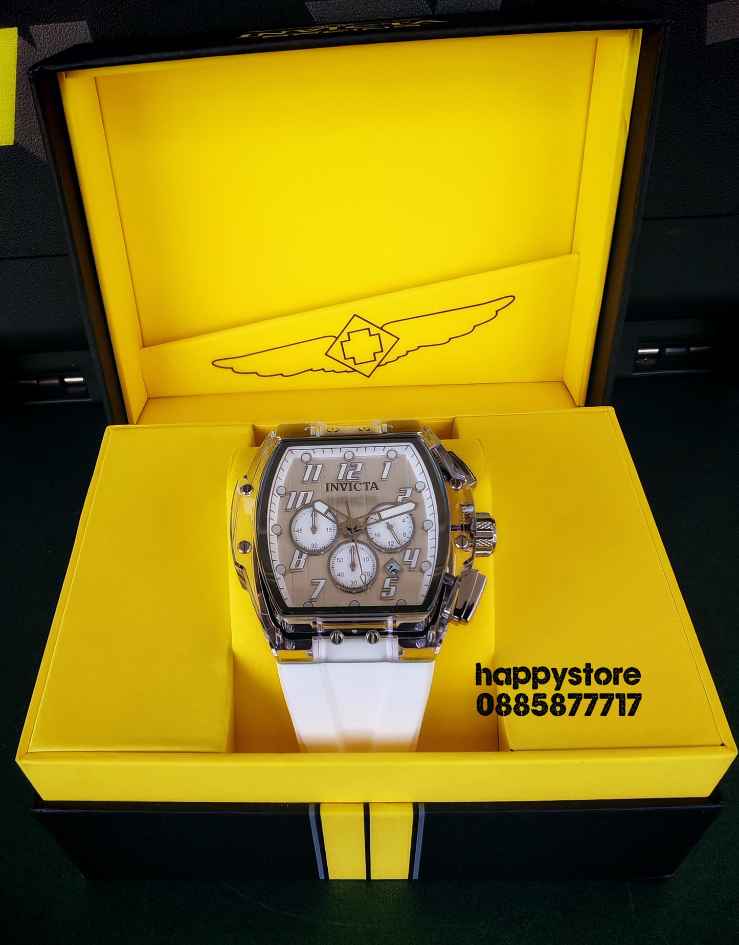INVICTA Ghost white 47 mm