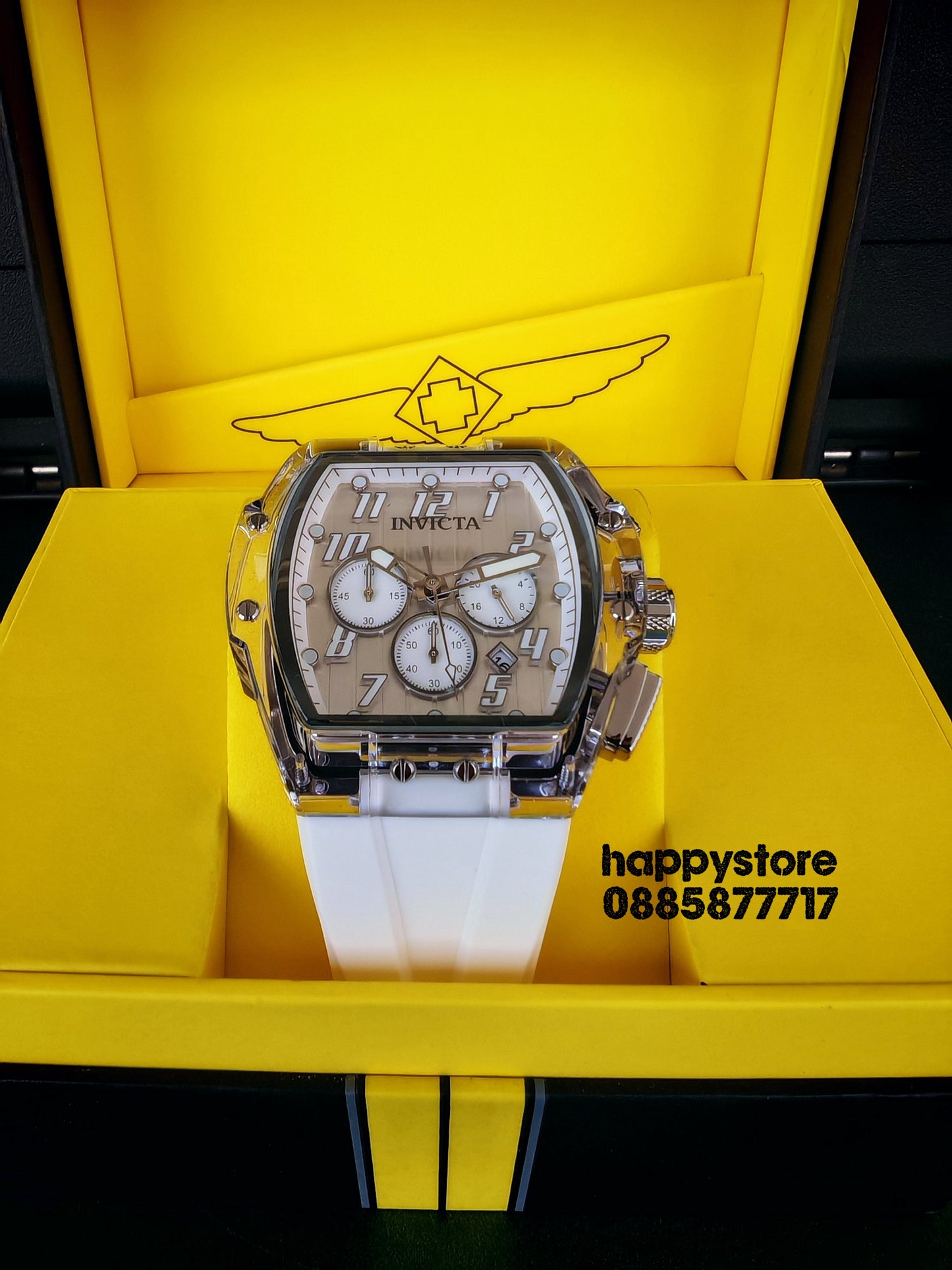 INVICTA Ghost white 47 mm