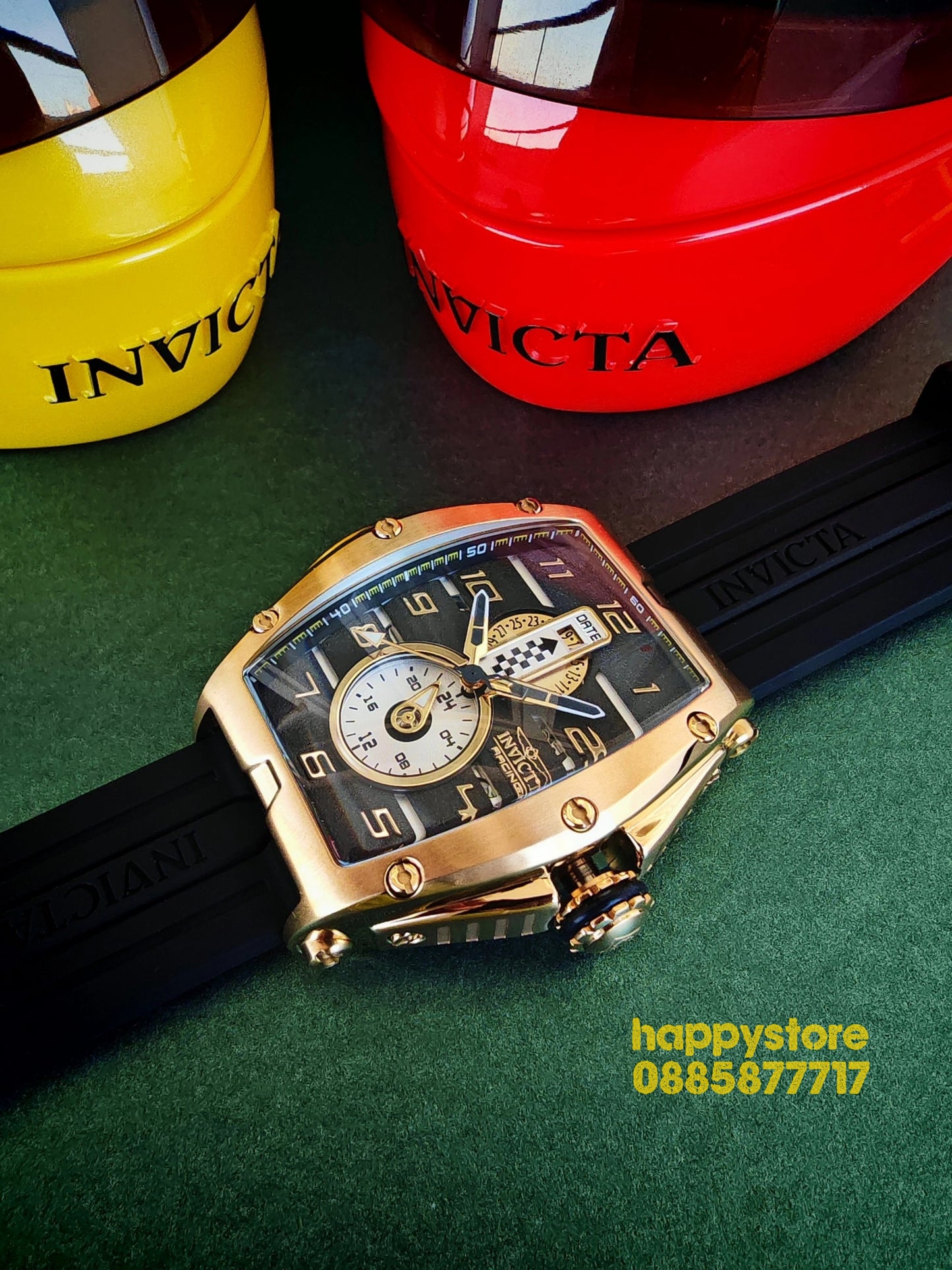 INVICTA RACING Monza Gold стомана 57 мм