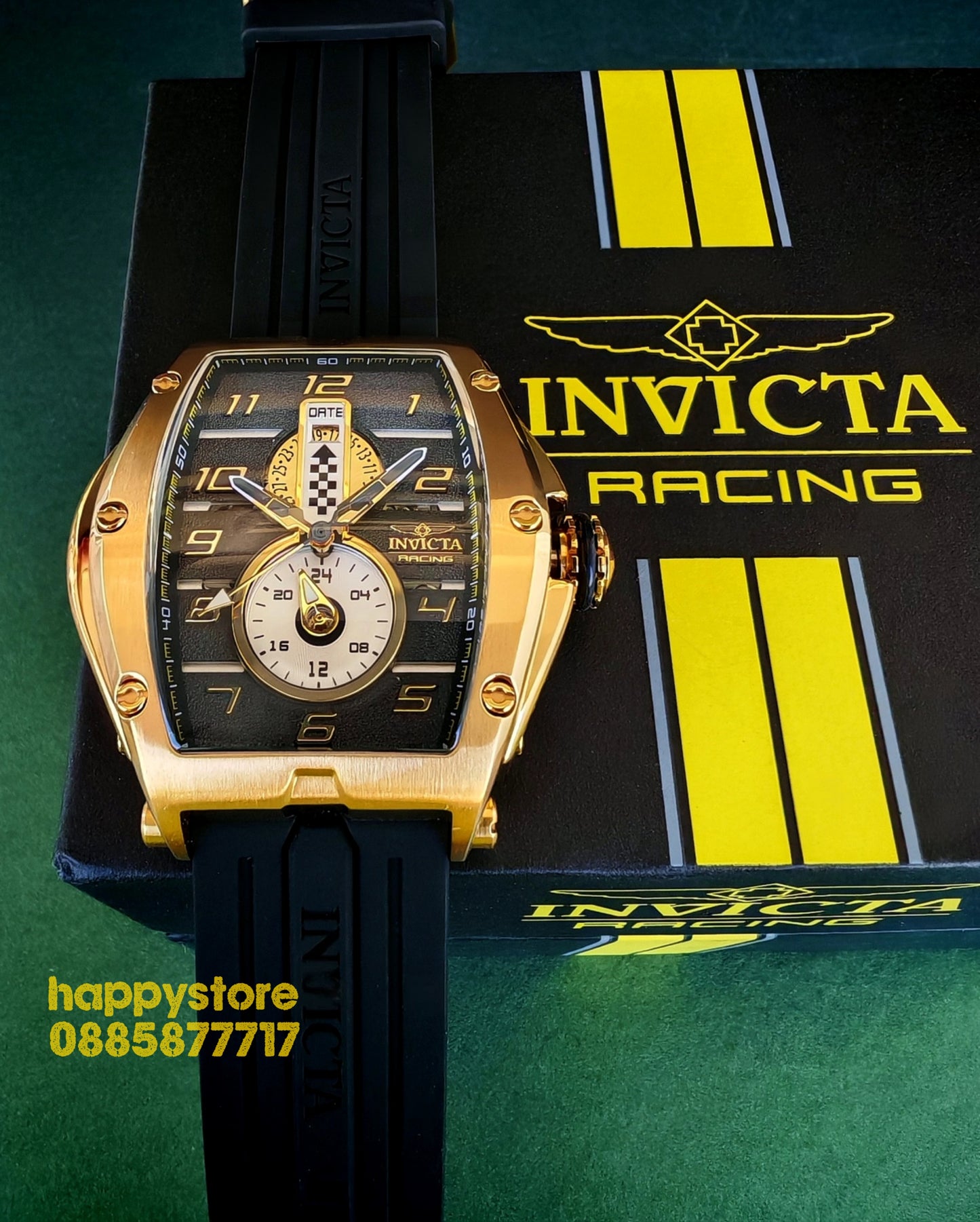 INVICTA RACING Monza Gold стомана 57 мм