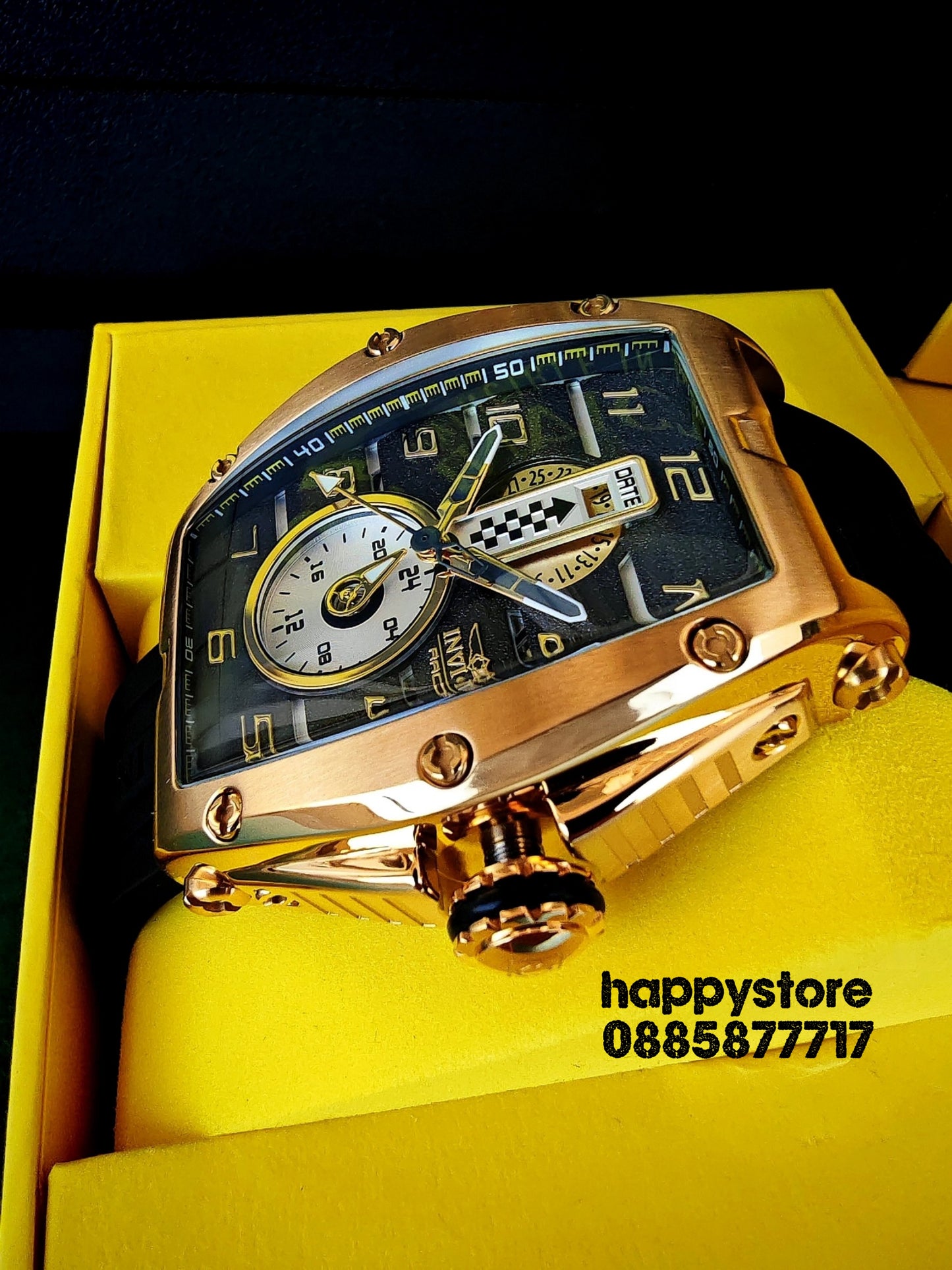 INVICTA RACING Monza Gold стомана 57 мм