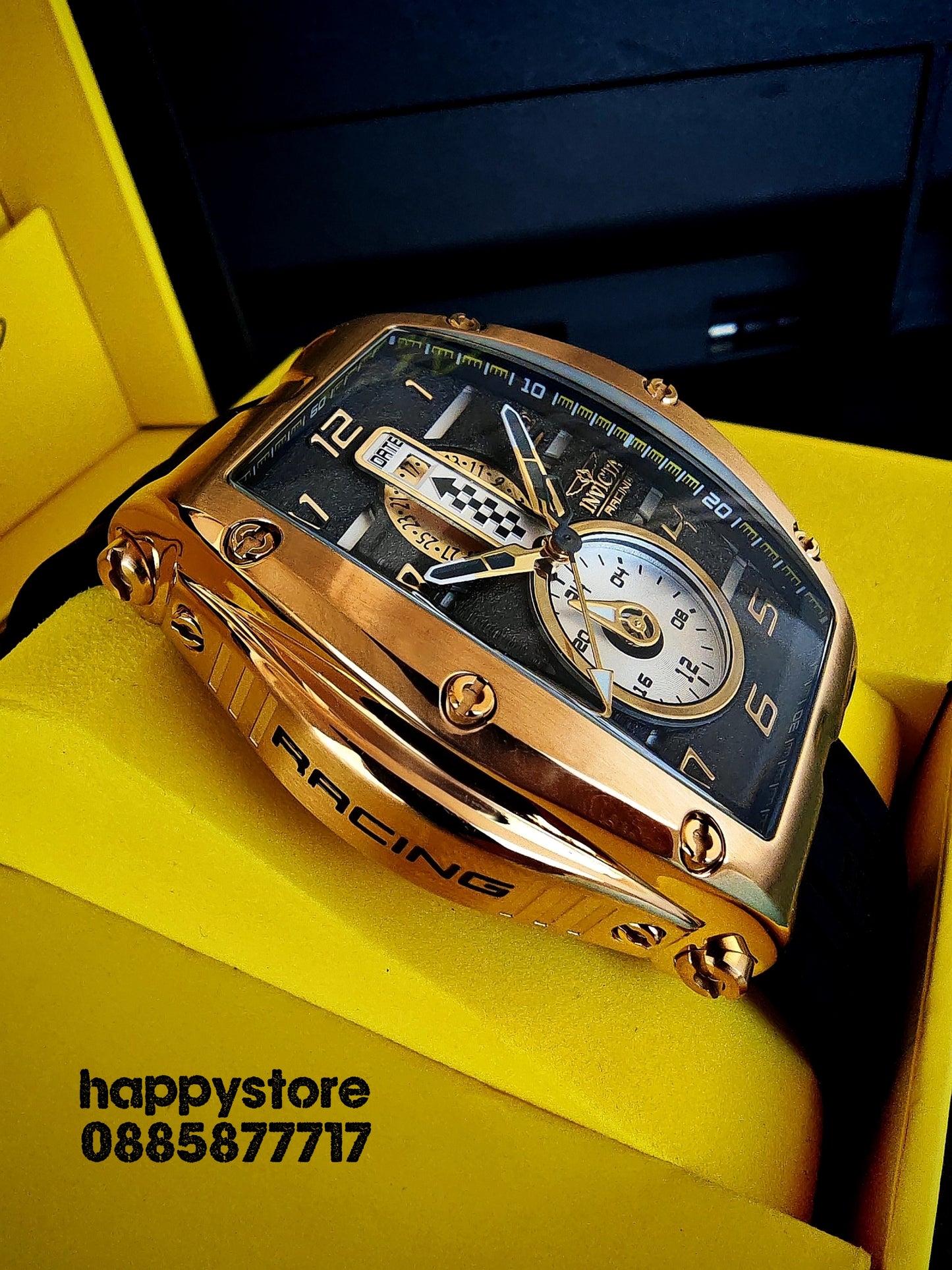 INVICTA RACING Monza Gold стомана 57 мм