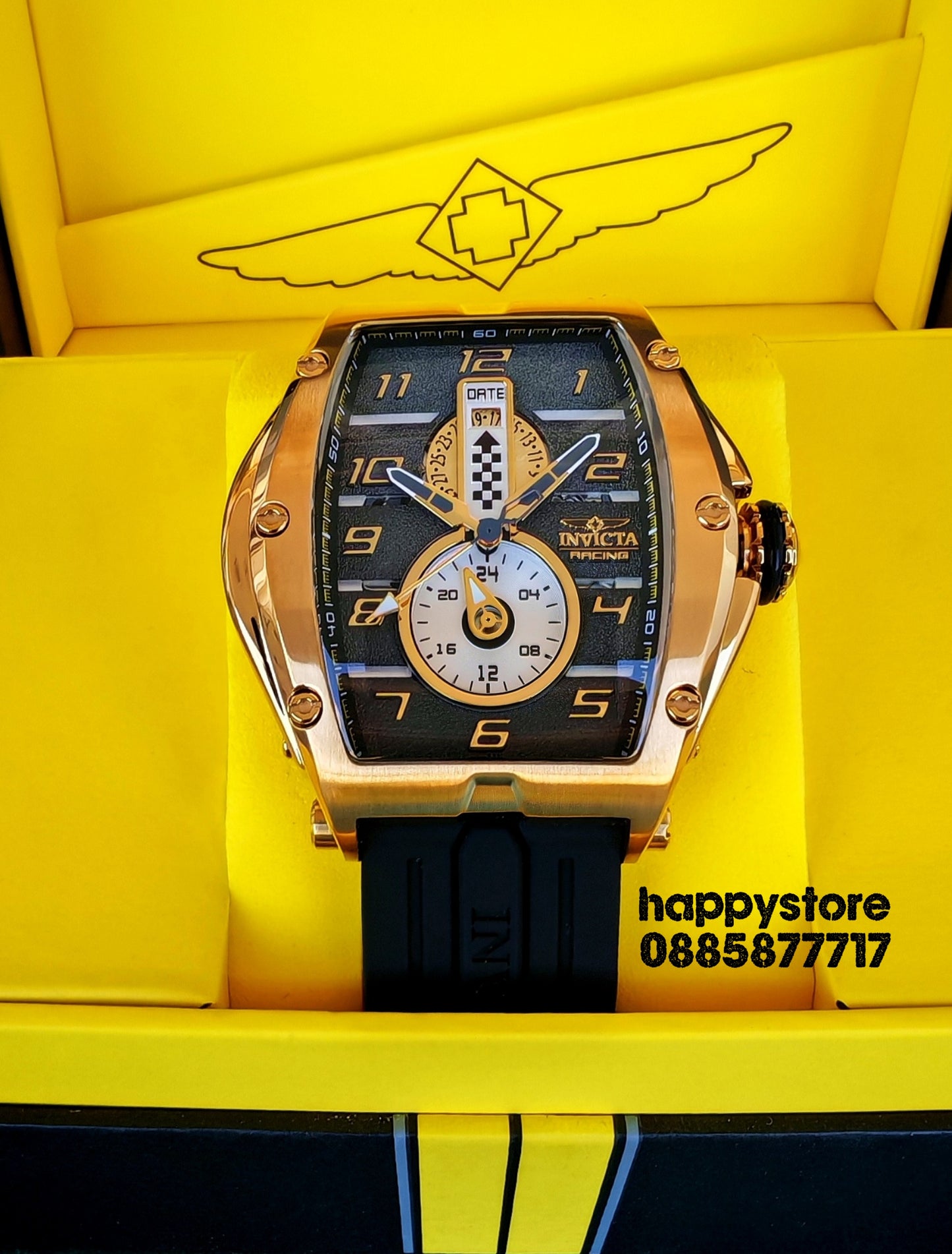 INVICTA RACING Monza Gold стомана 57 мм