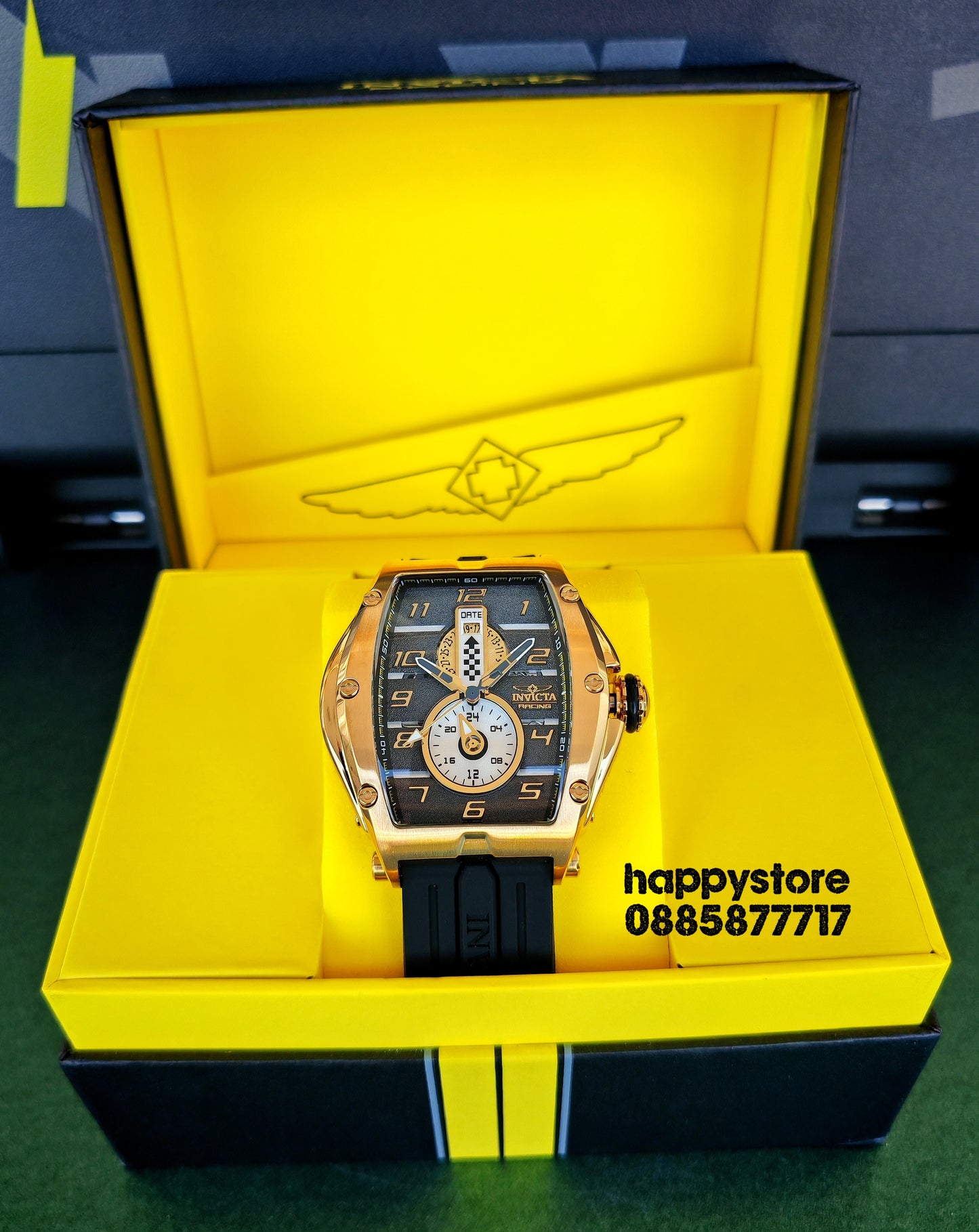INVICTA RACING Monza Gold стомана 57 мм