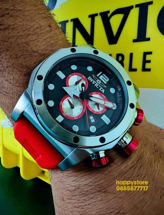 INVICTA Sea Hunter Red 54 mm