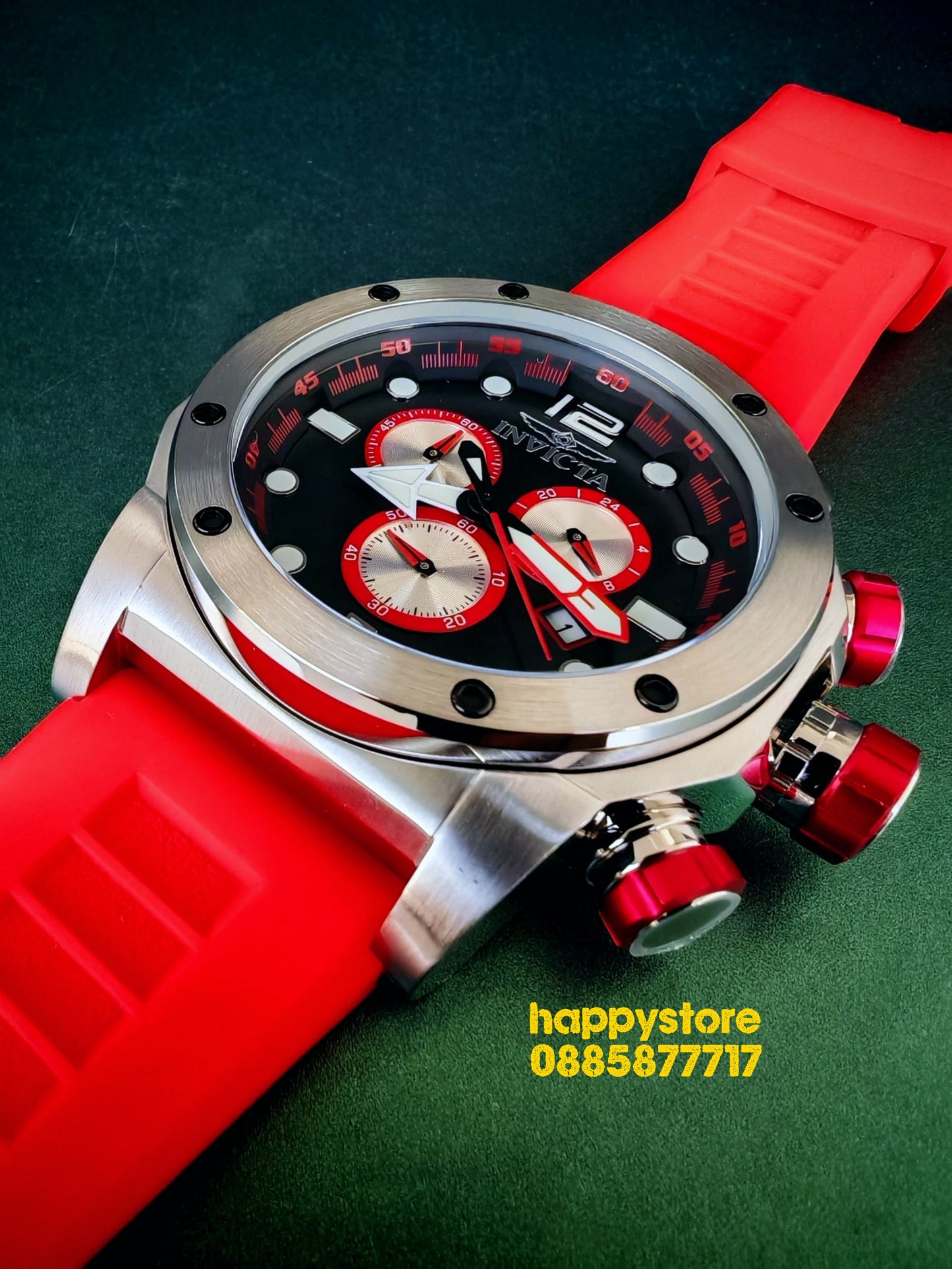 INVICTA Sea Hunter Red 54 mm