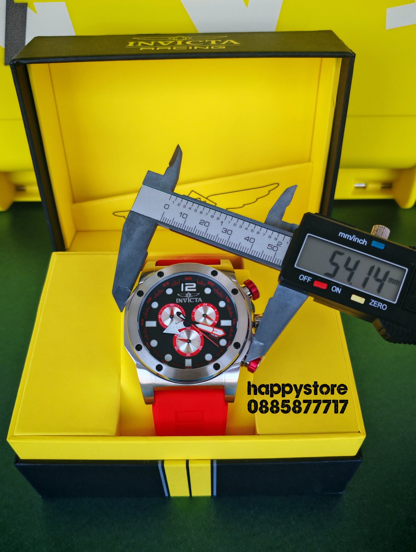 INVICTA Sea Hunter Red 54 mm