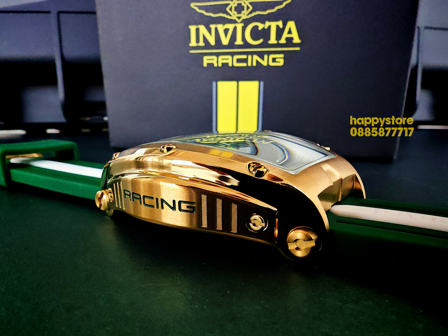 INVICTA RACING Monza Gold and Green 57 мм
