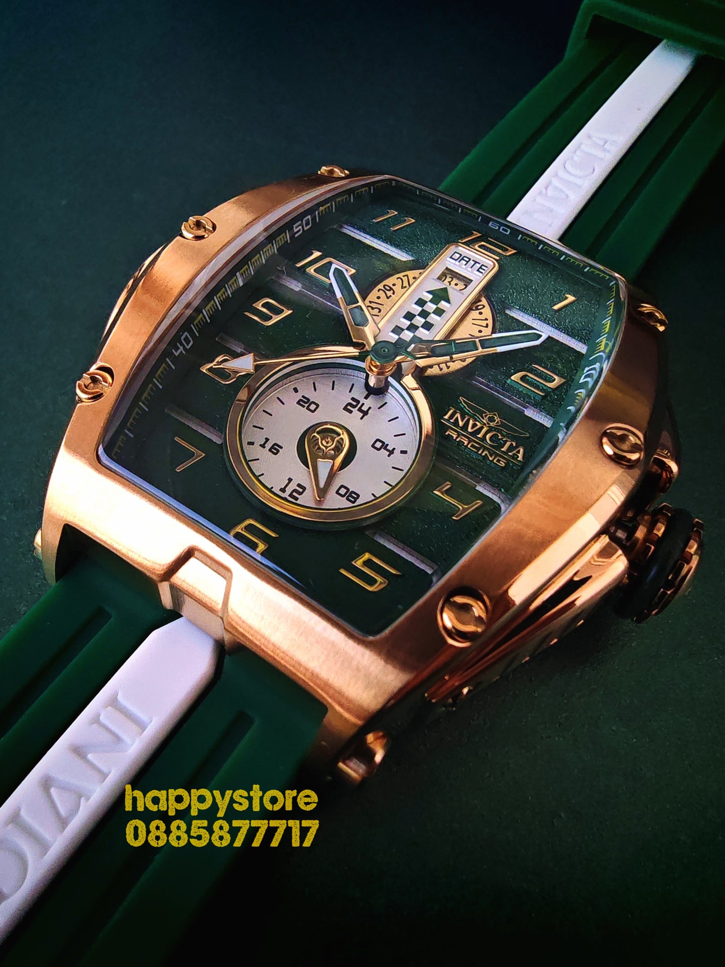 INVICTA RACING Monza Gold and Green 57 мм