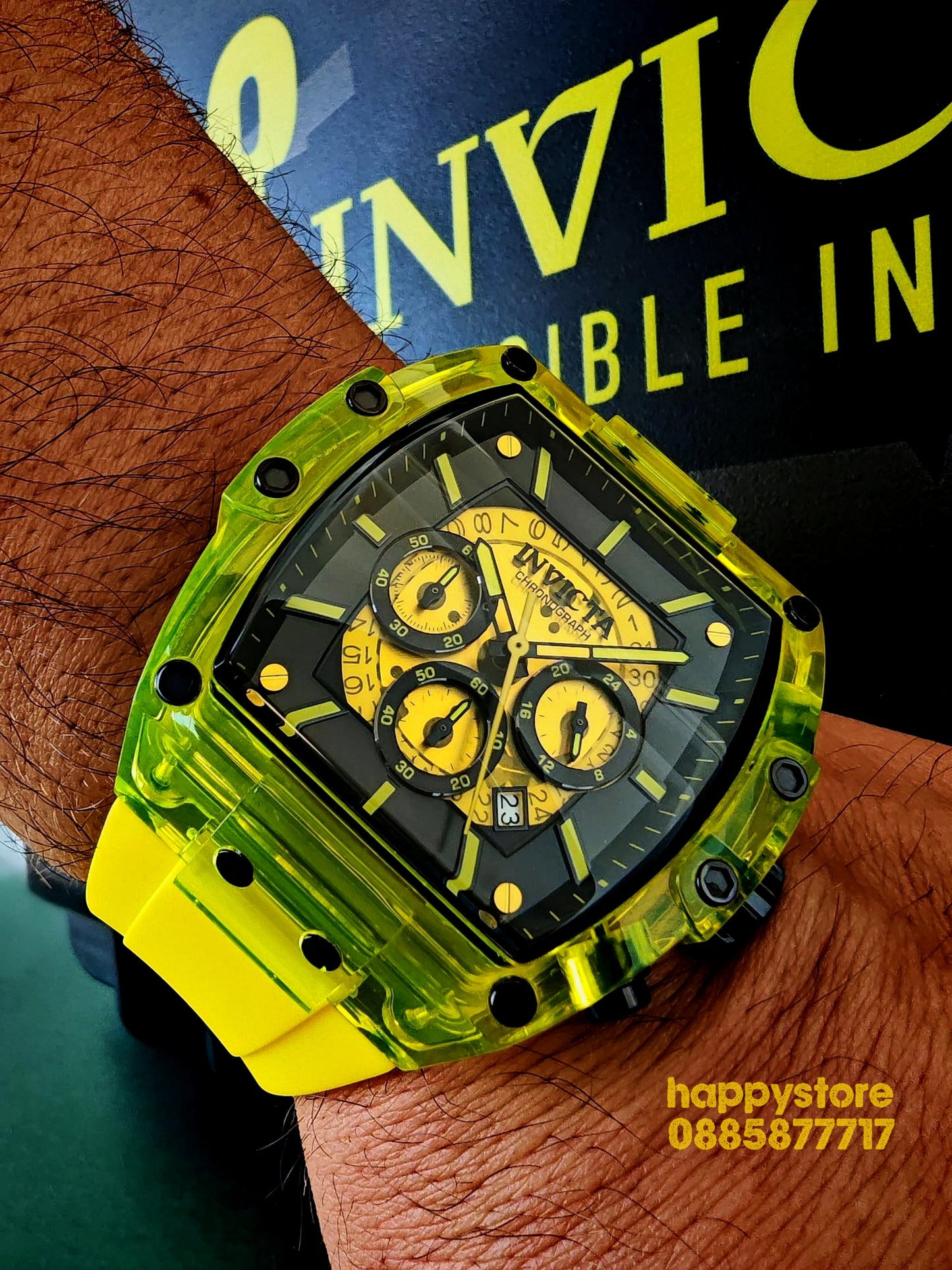 INVICTA S1 Rally yellow 49 mm
