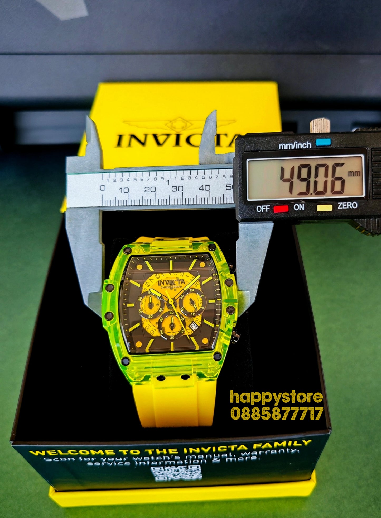INVICTA S1 Rally yellow 49 mm