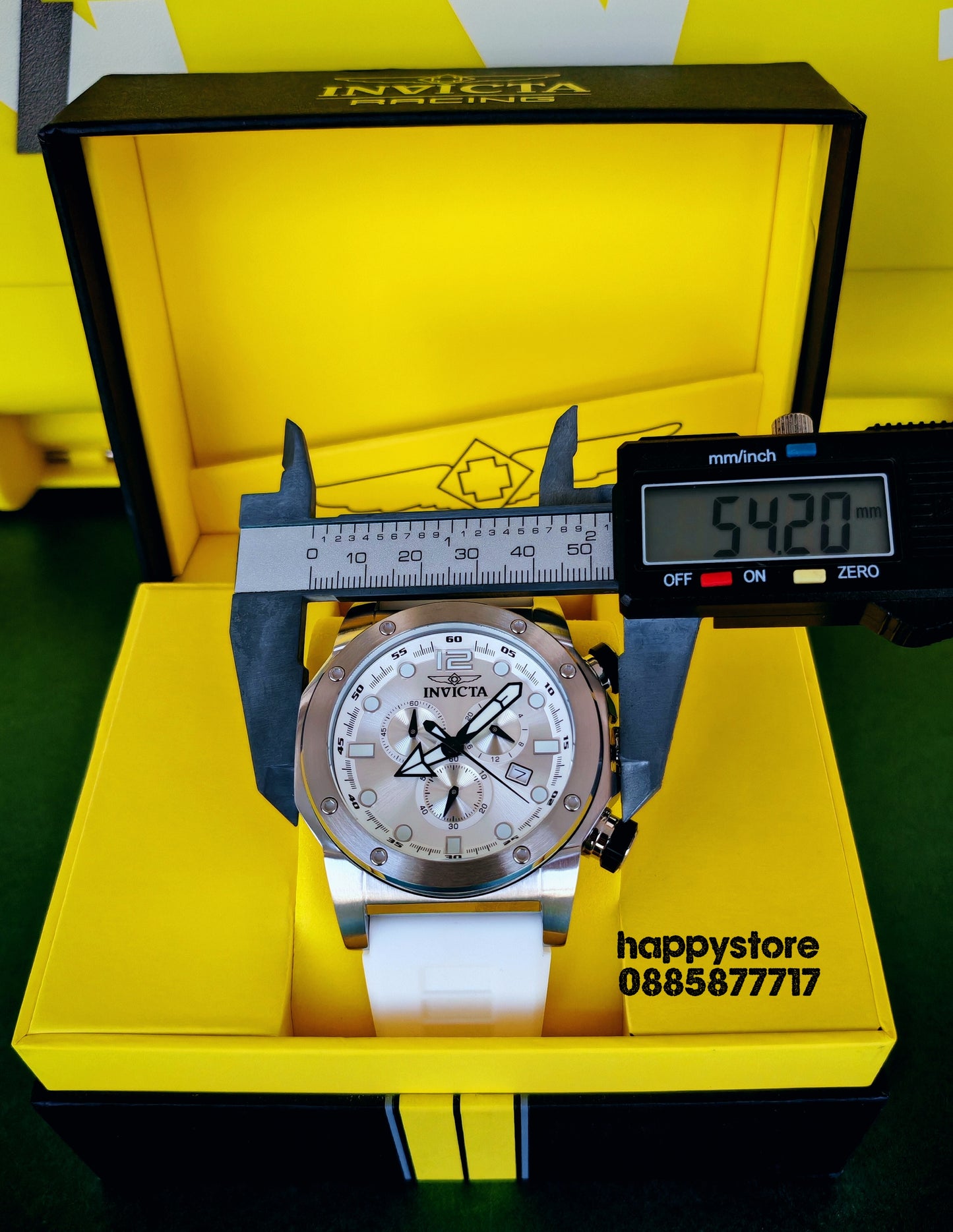 INVICTA Sea Hunter white 54 mm