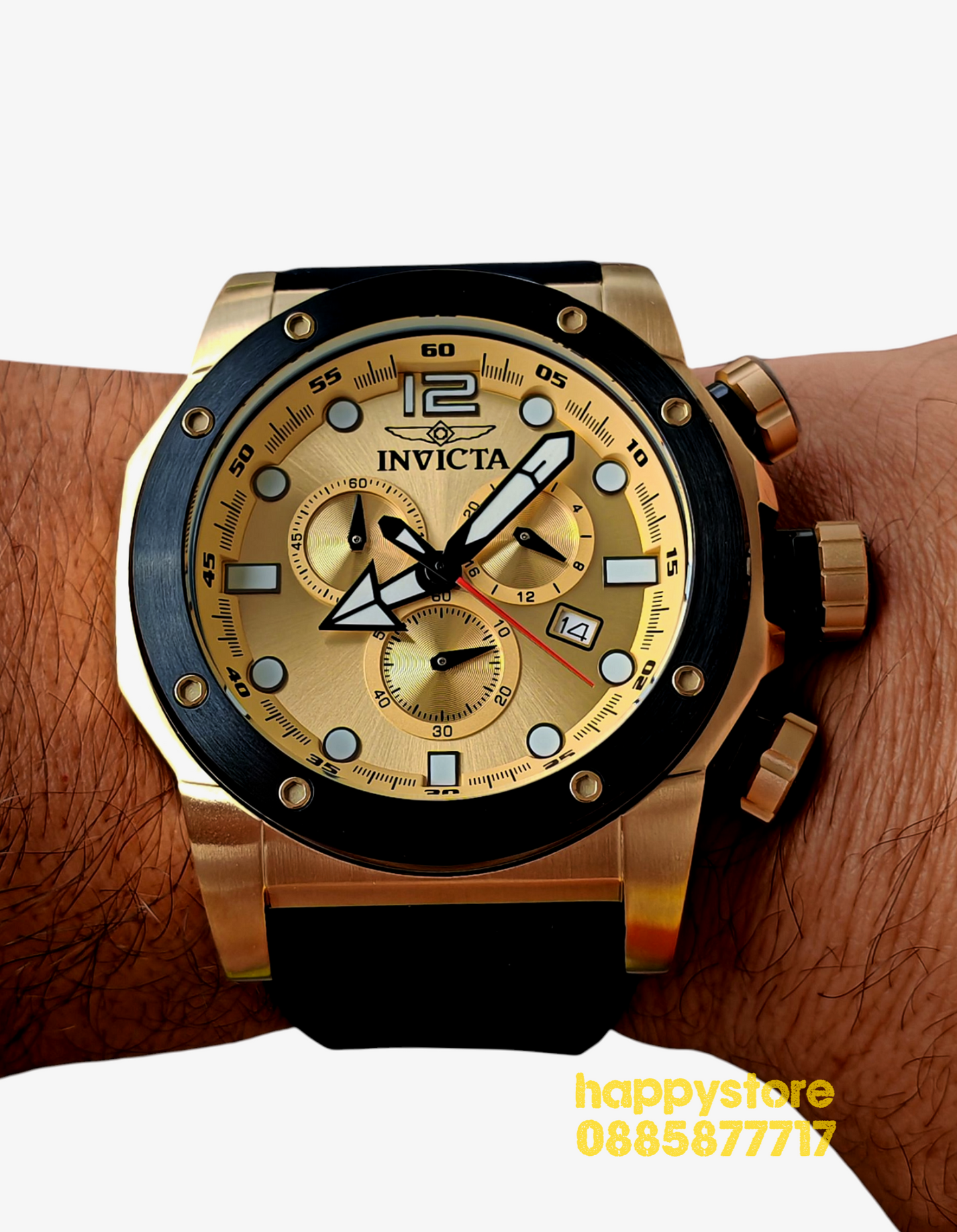 INVICTA Sea Hunter black 54 mm