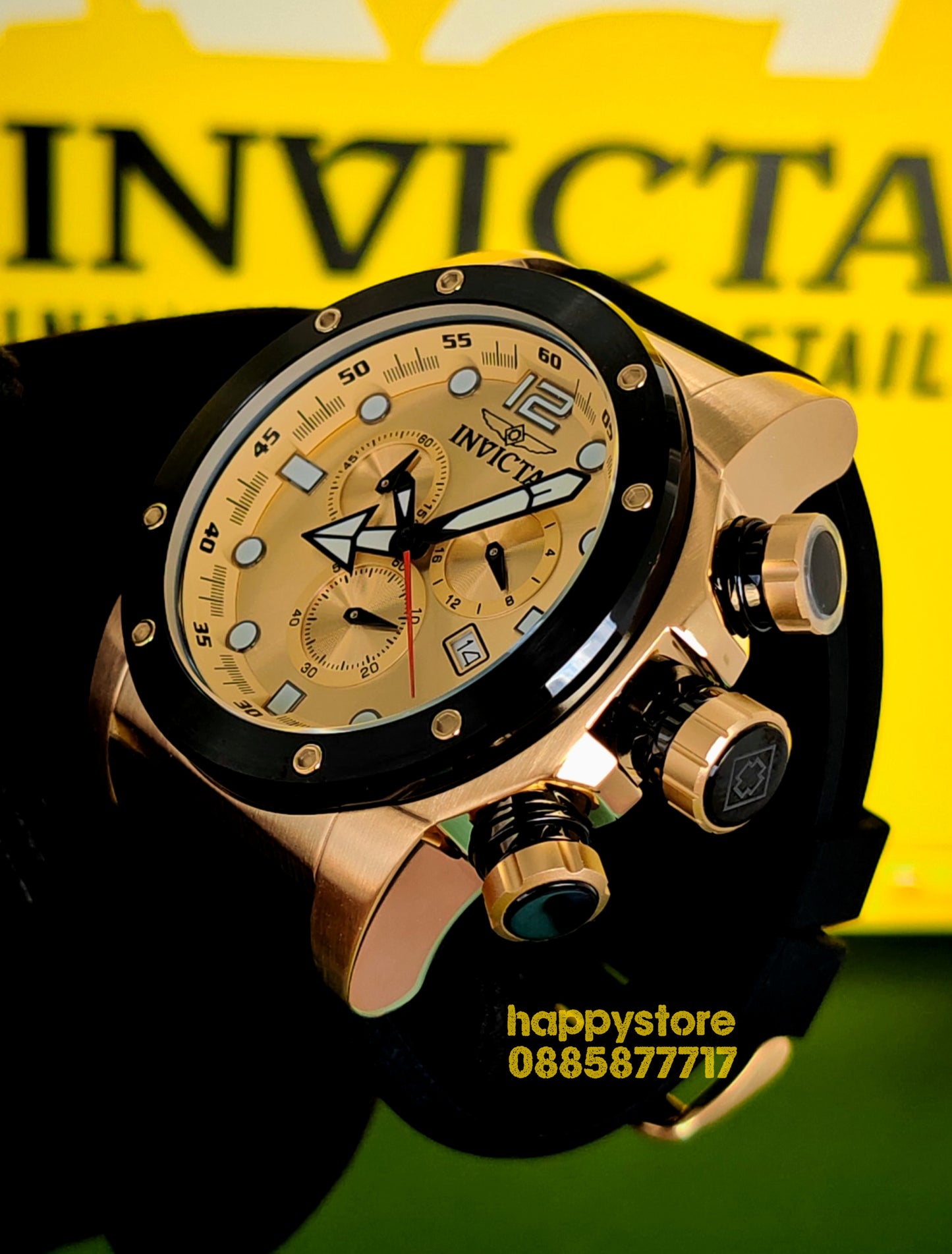 INVICTA Sea Hunter black 54 mm