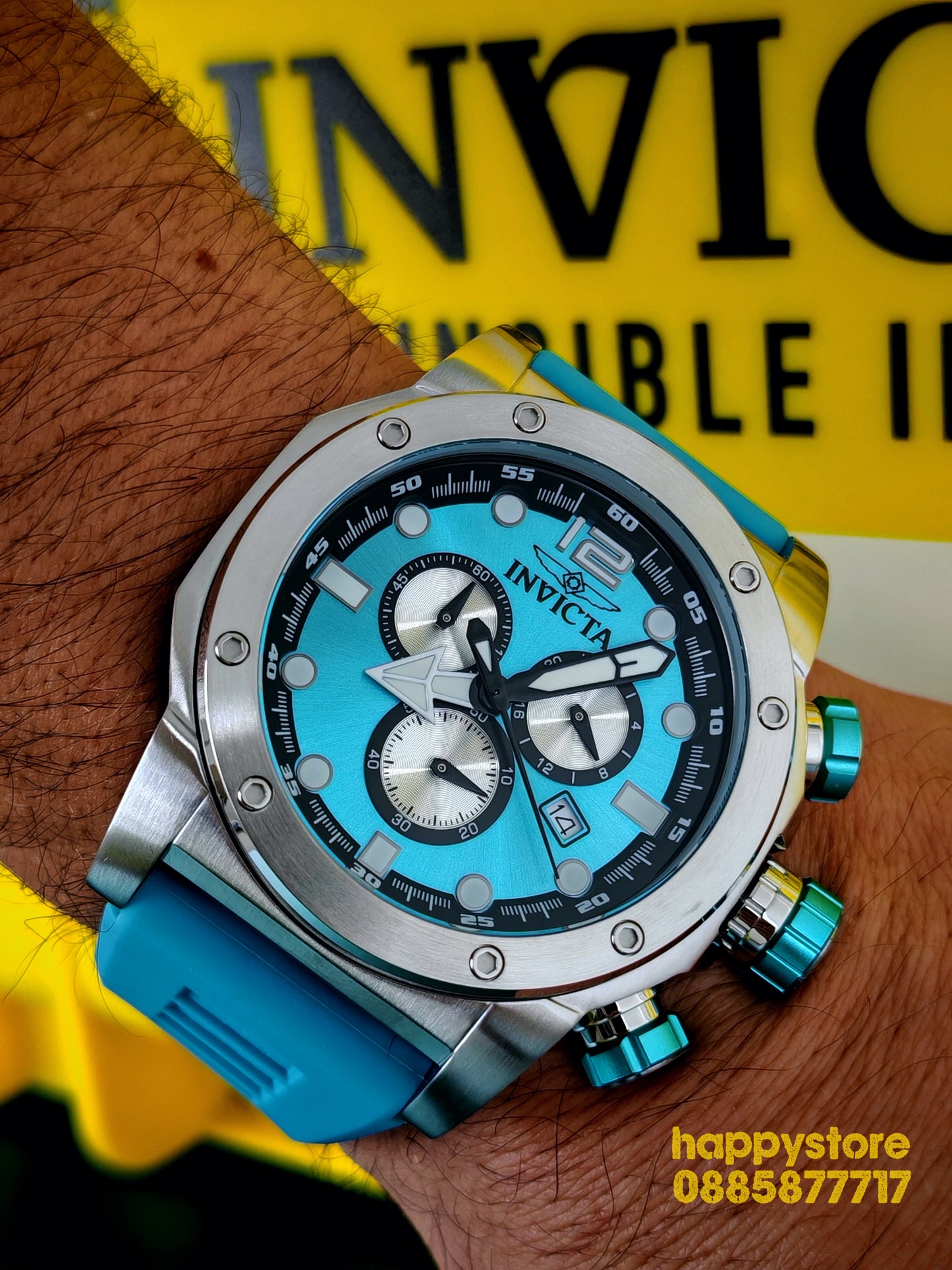 INVICTA Sea Hunter blue 54 mm