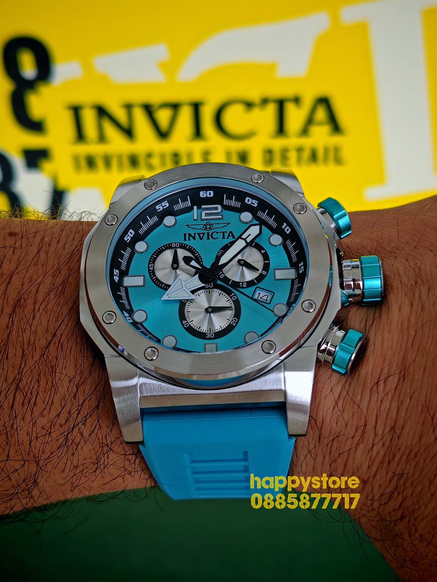 INVICTA Sea Hunter blue 54 mm