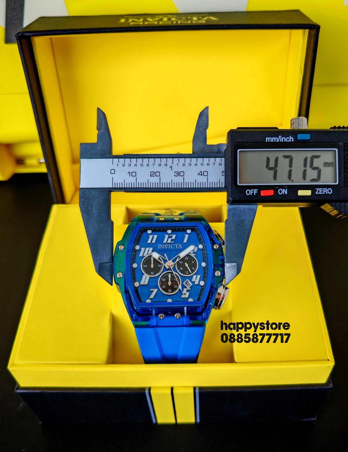 INVICTA Ghost Blue 47 mm
