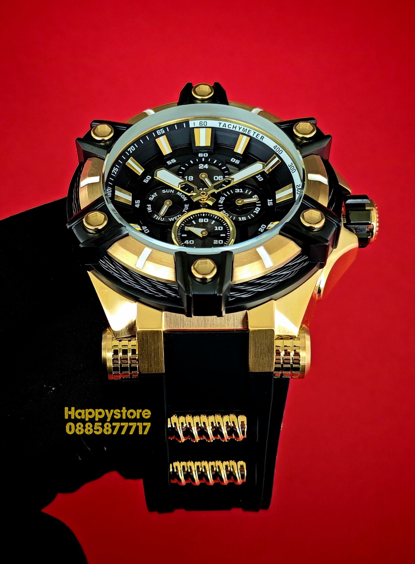 INVICTA Gunmetal Gold Light 52 mm