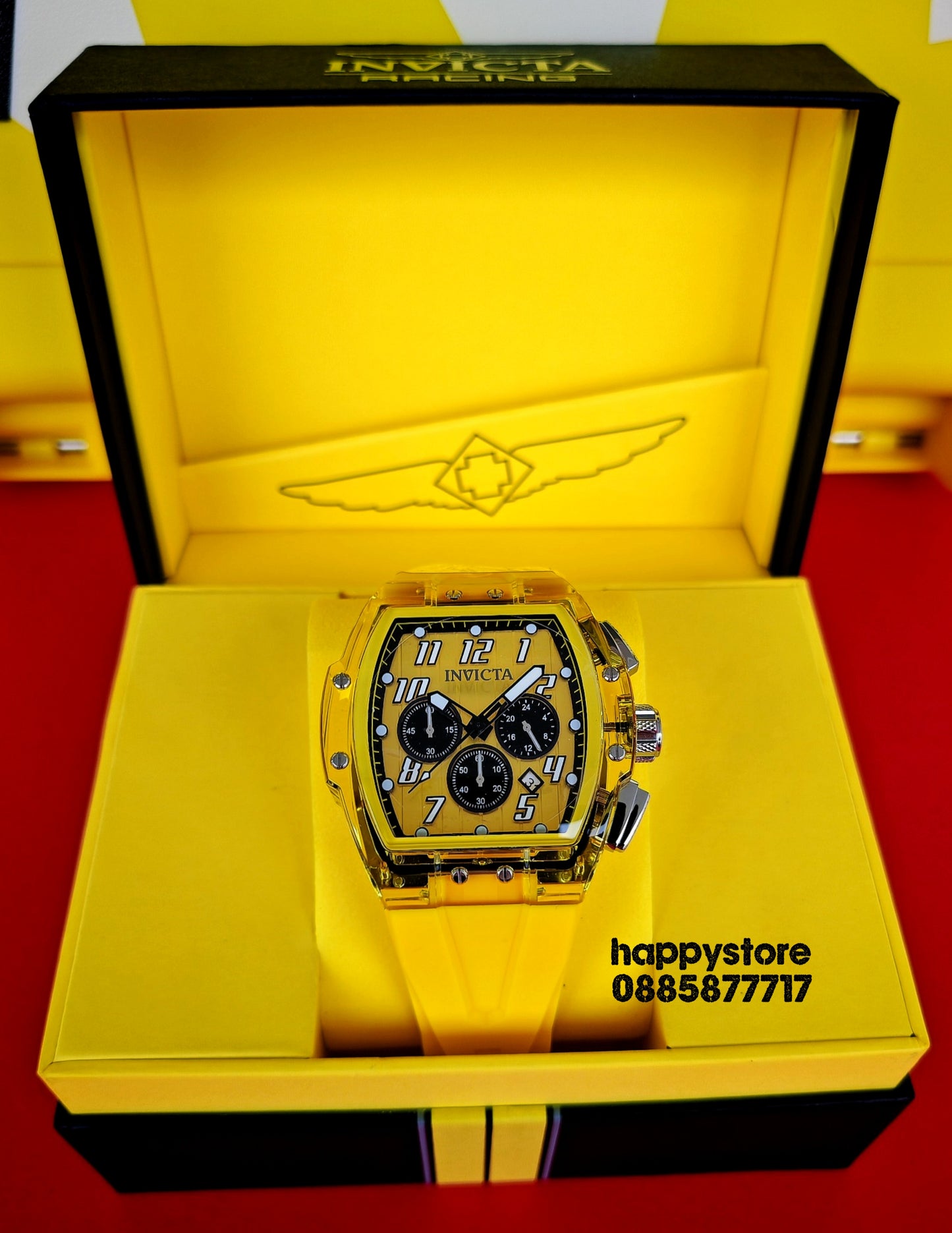 INVICTA Ghost Yellow 47 mm