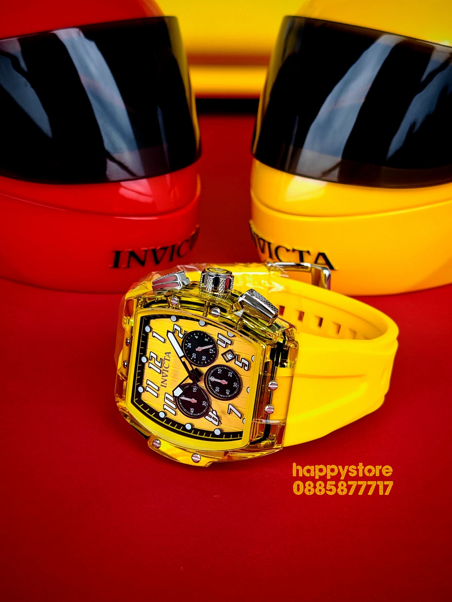 INVICTA Ghost Yellow 47 mm