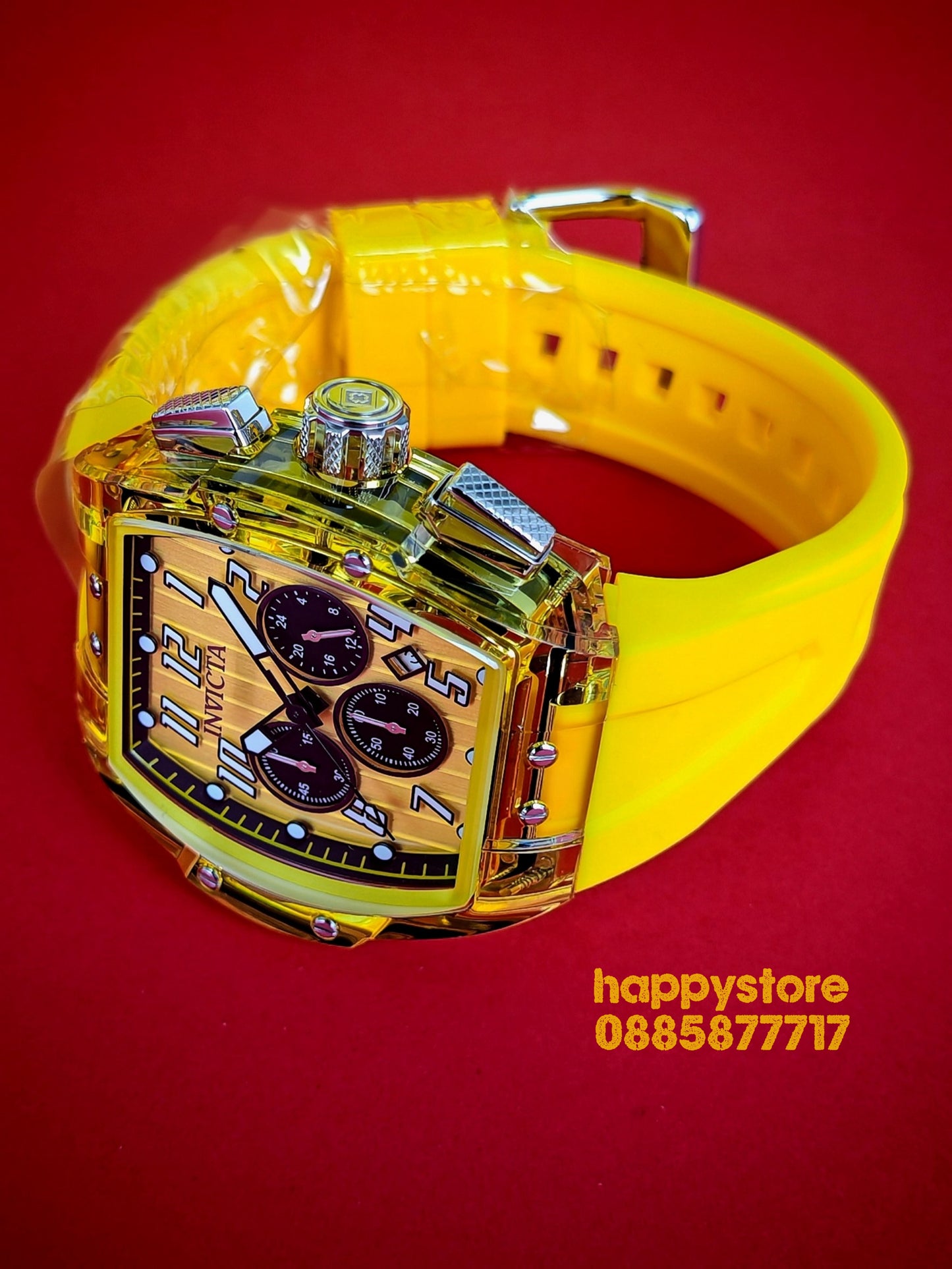 INVICTA Ghost Yellow 47 mm
