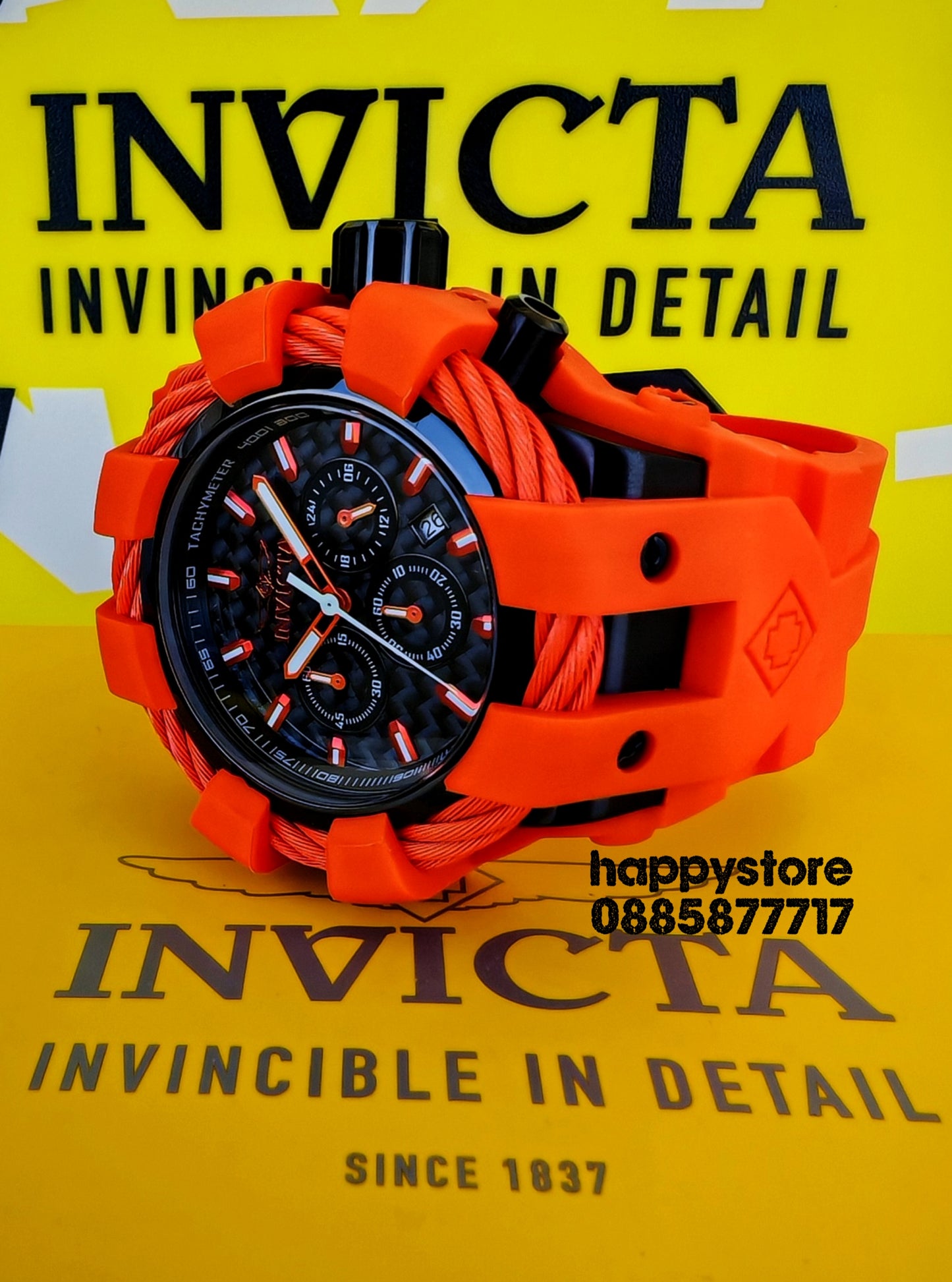 INVICTA Bolt Shock Orange 54 mm