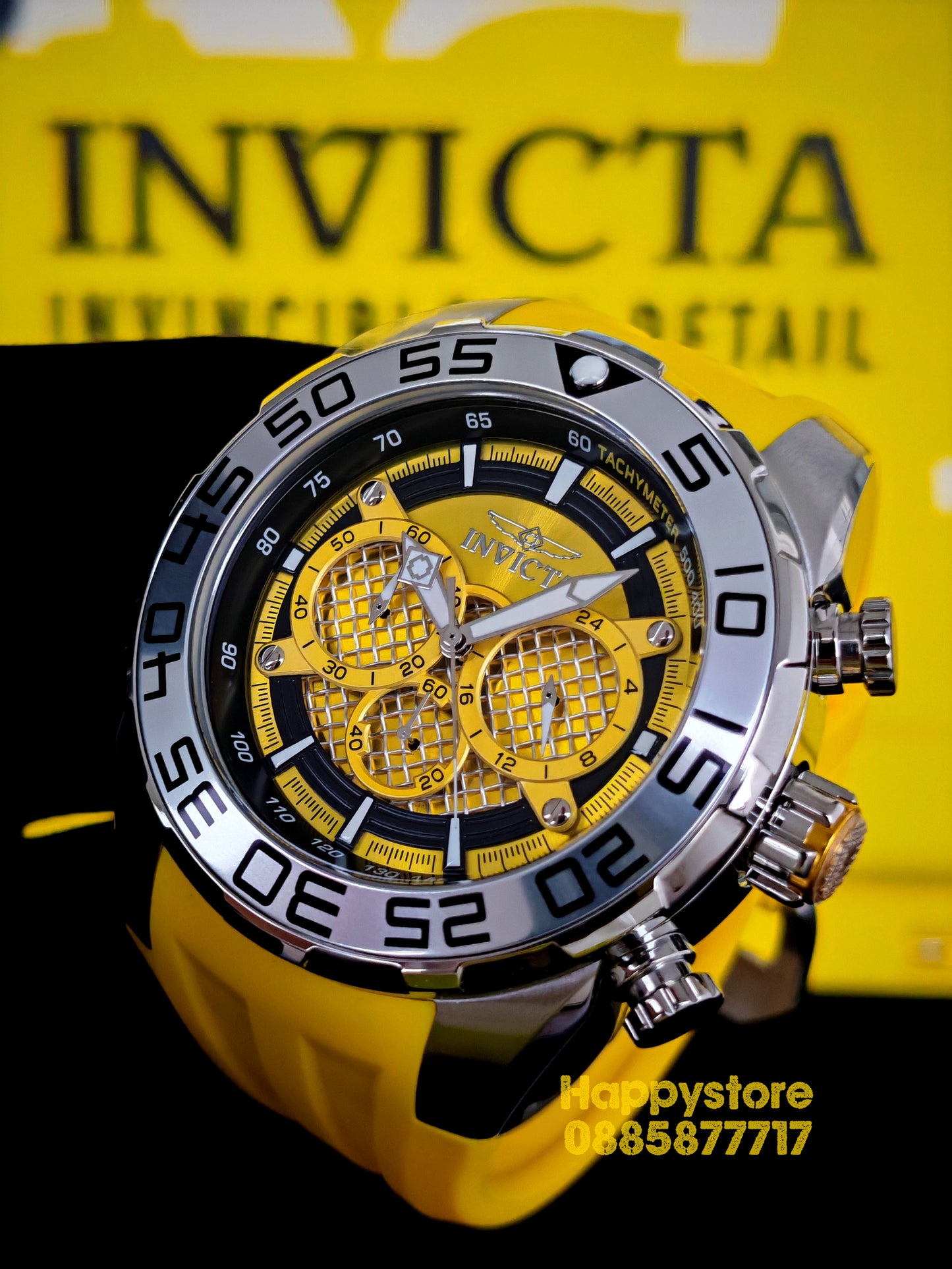 INVICTA Pogo Yellow 50 mm