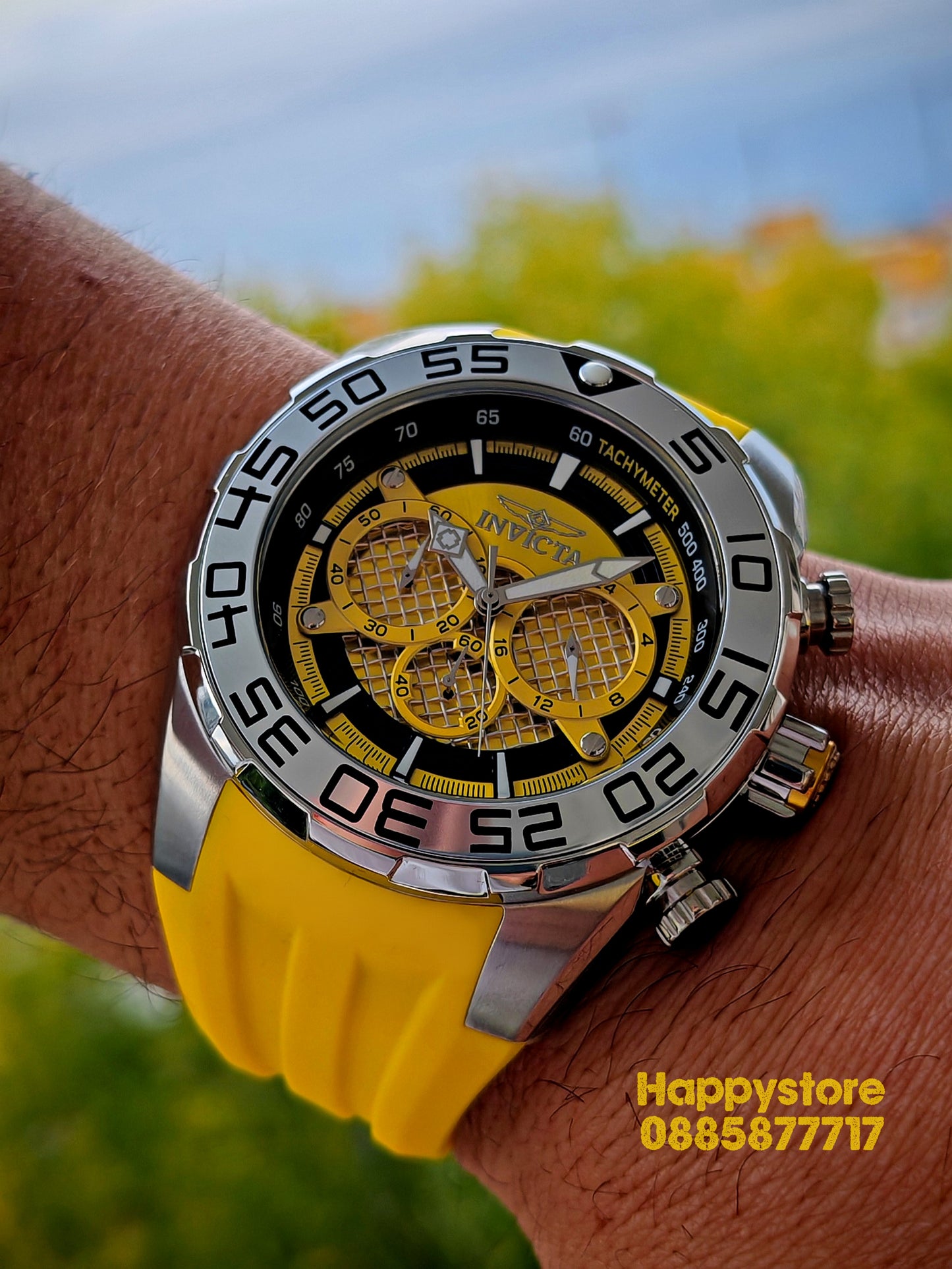 INVICTA Pogo Yellow 50 mm