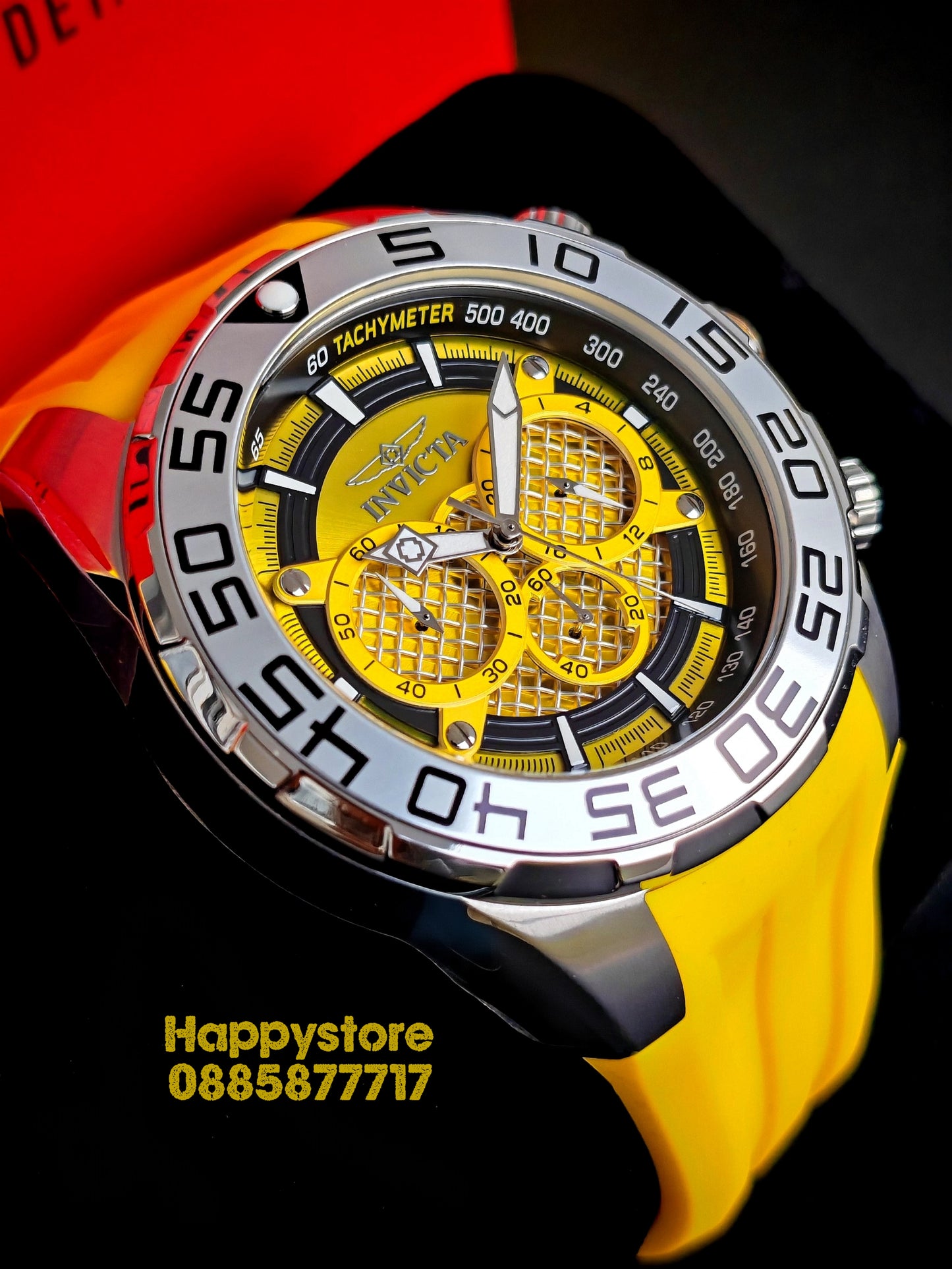 INVICTA Pogo Yellow 50 mm