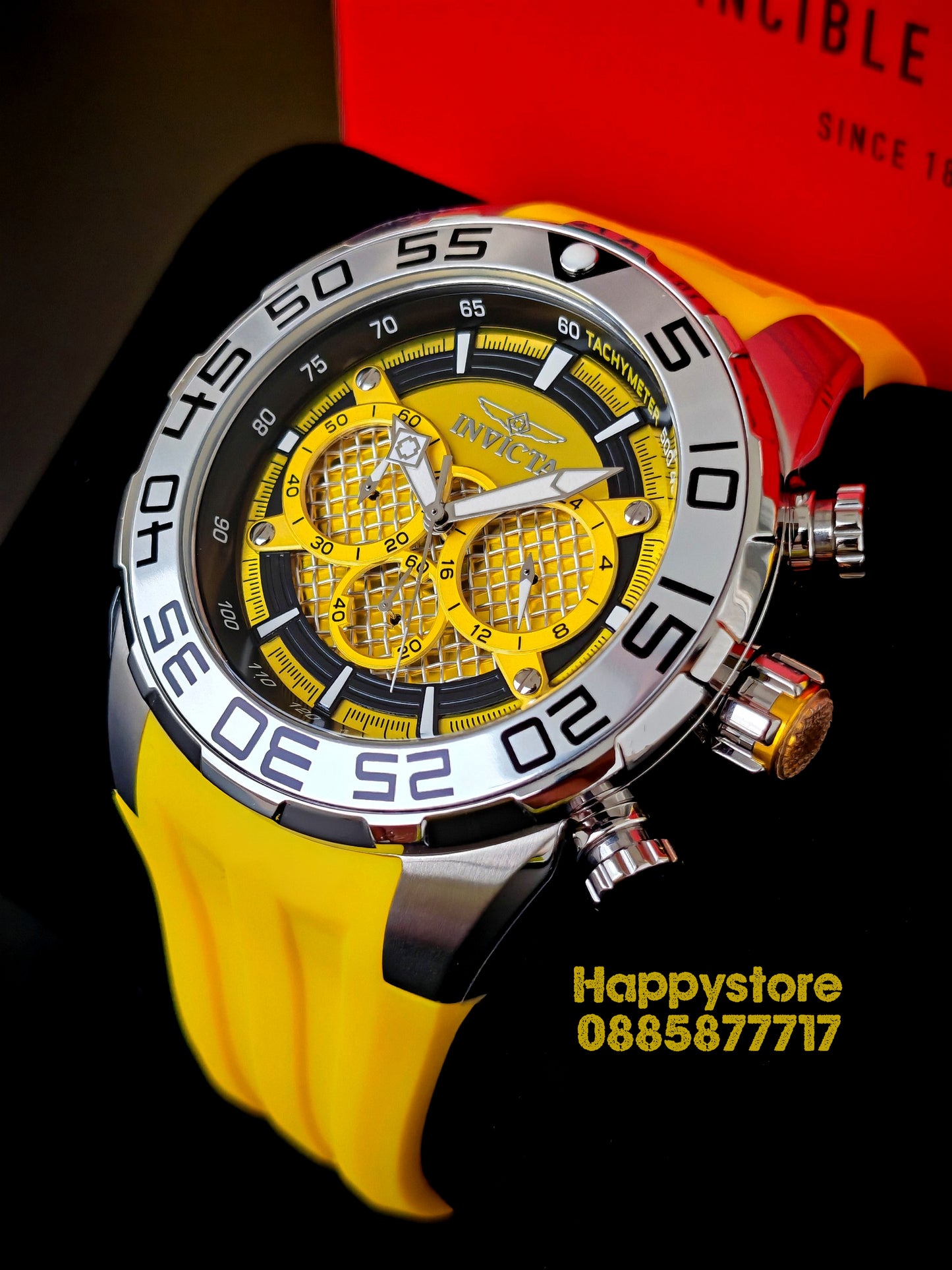 INVICTA Pogo Yellow 50 mm