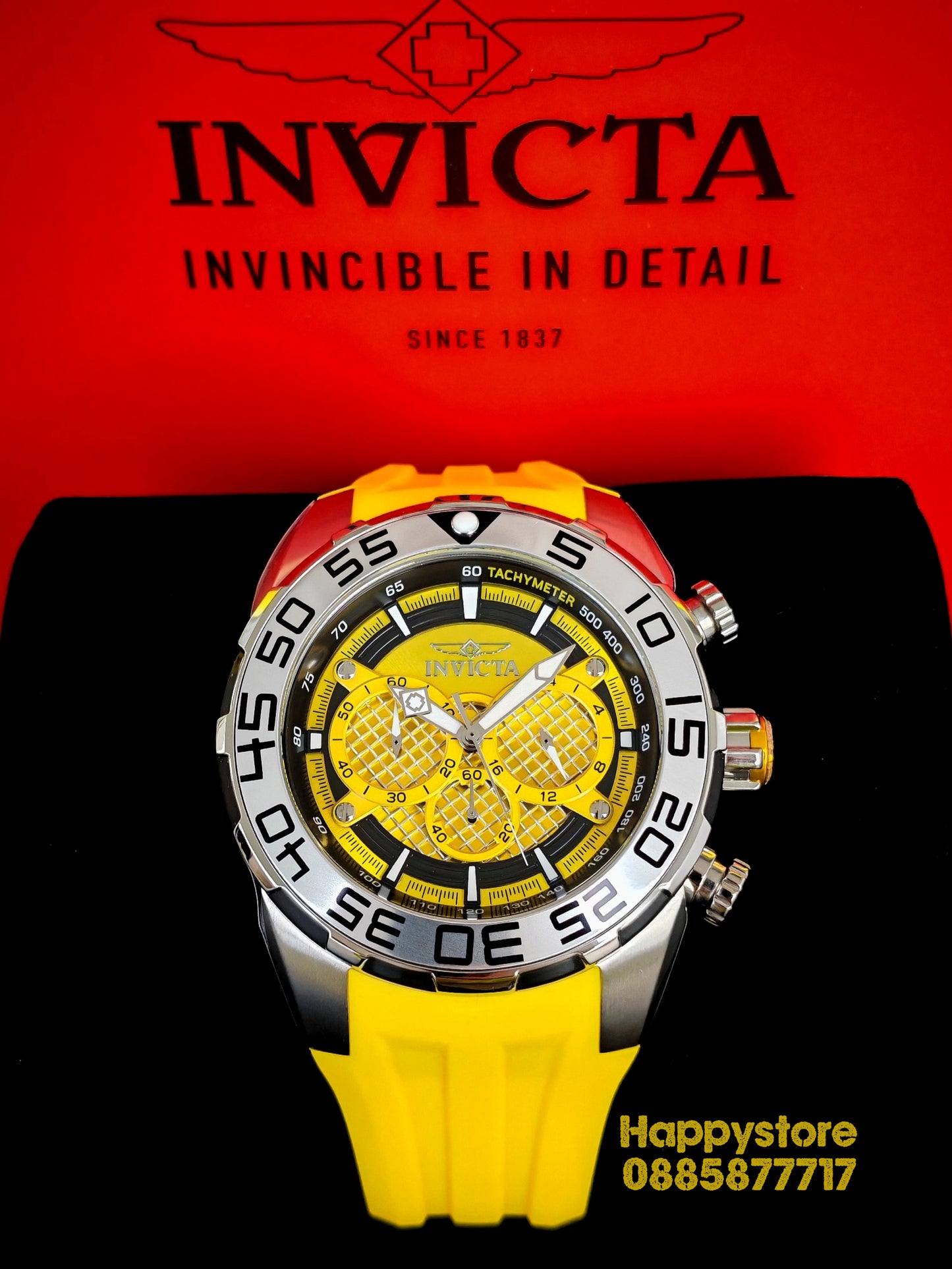 INVICTA Pogo Yellow 50 mm
