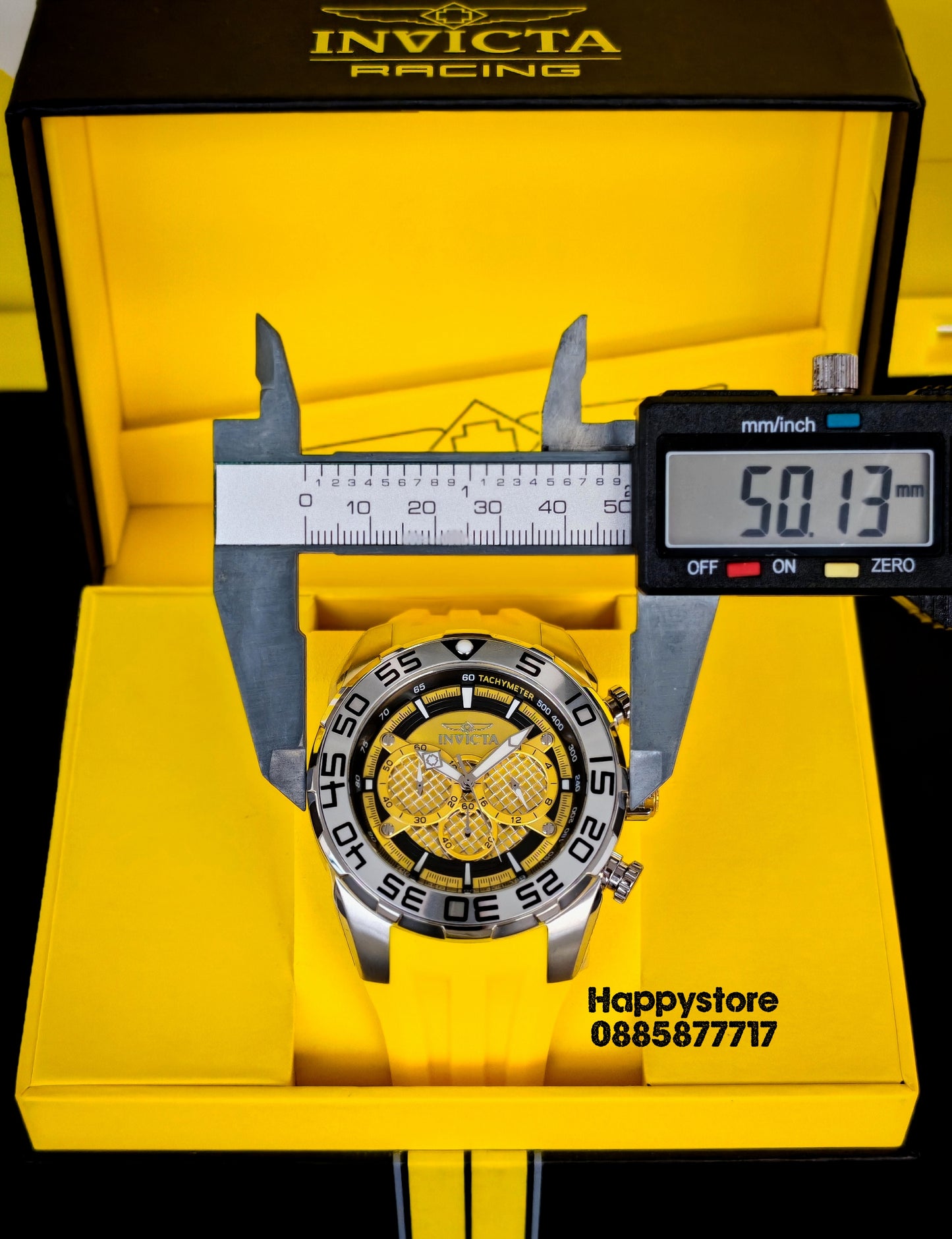 INVICTA Pogo Yellow 50 mm