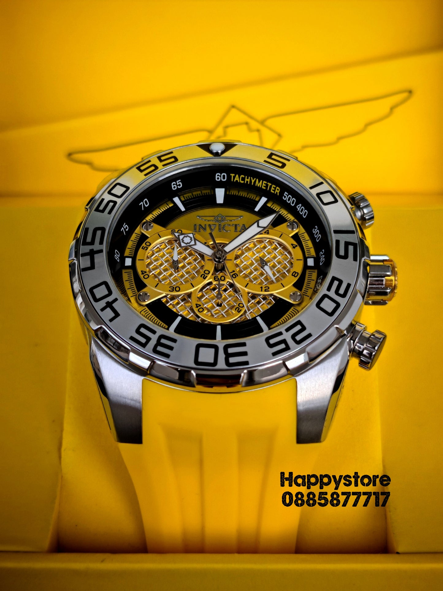 INVICTA Pogo Yellow 50 mm