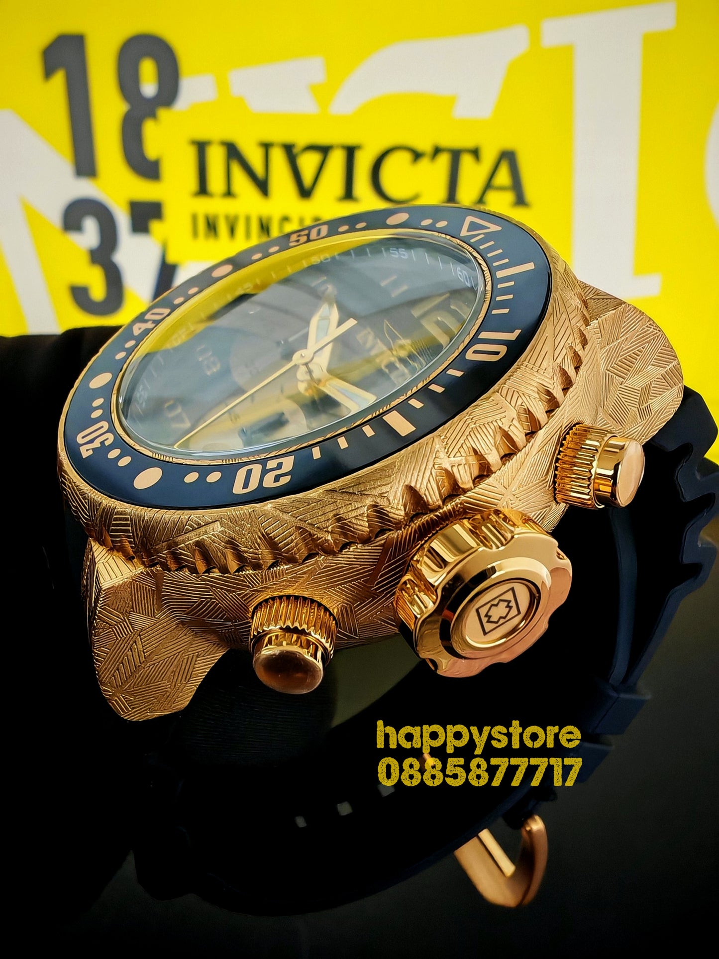 INVICTA Hummer Gold 52 mm