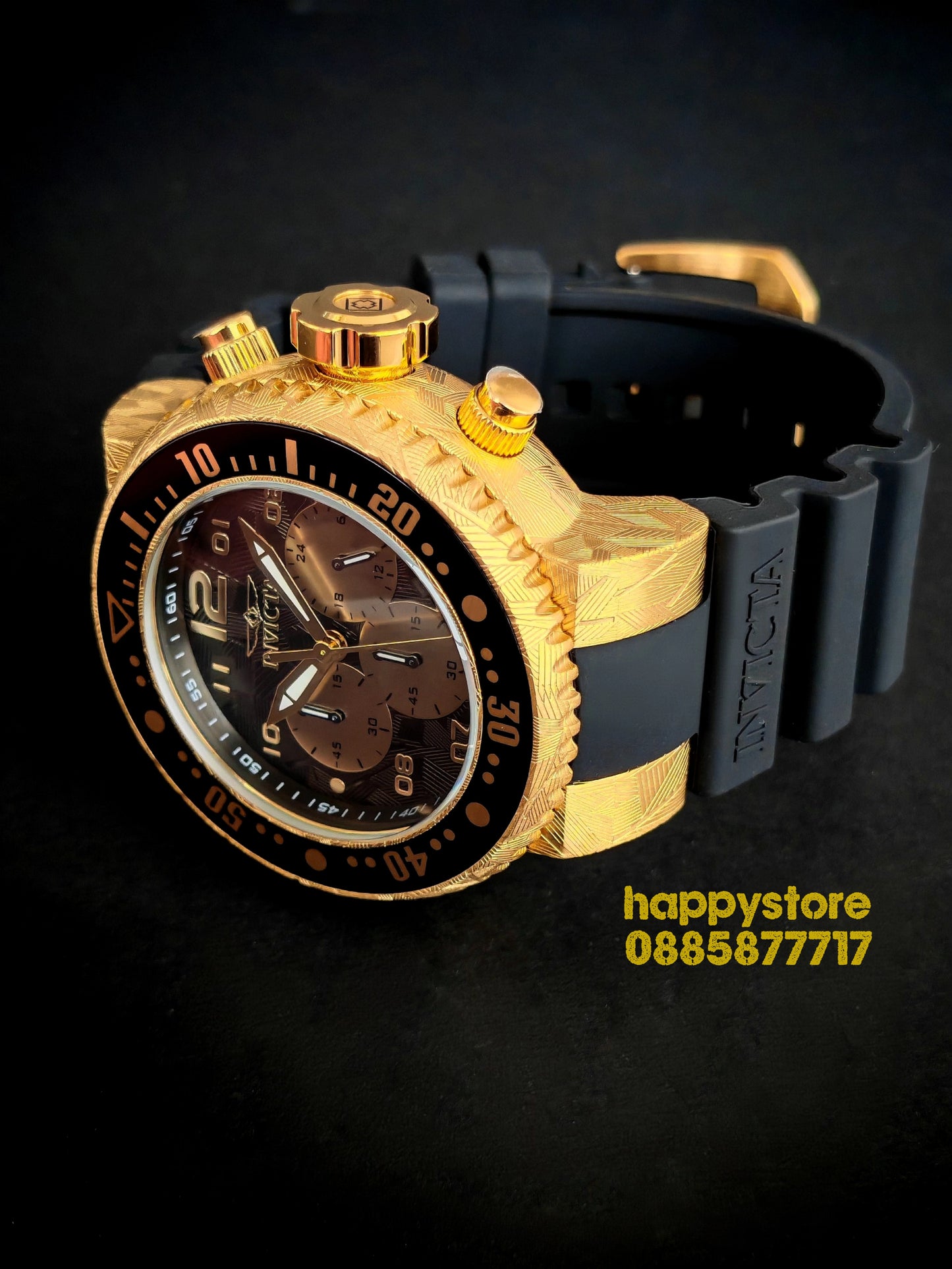 INVICTA Hummer Gold 52 mm