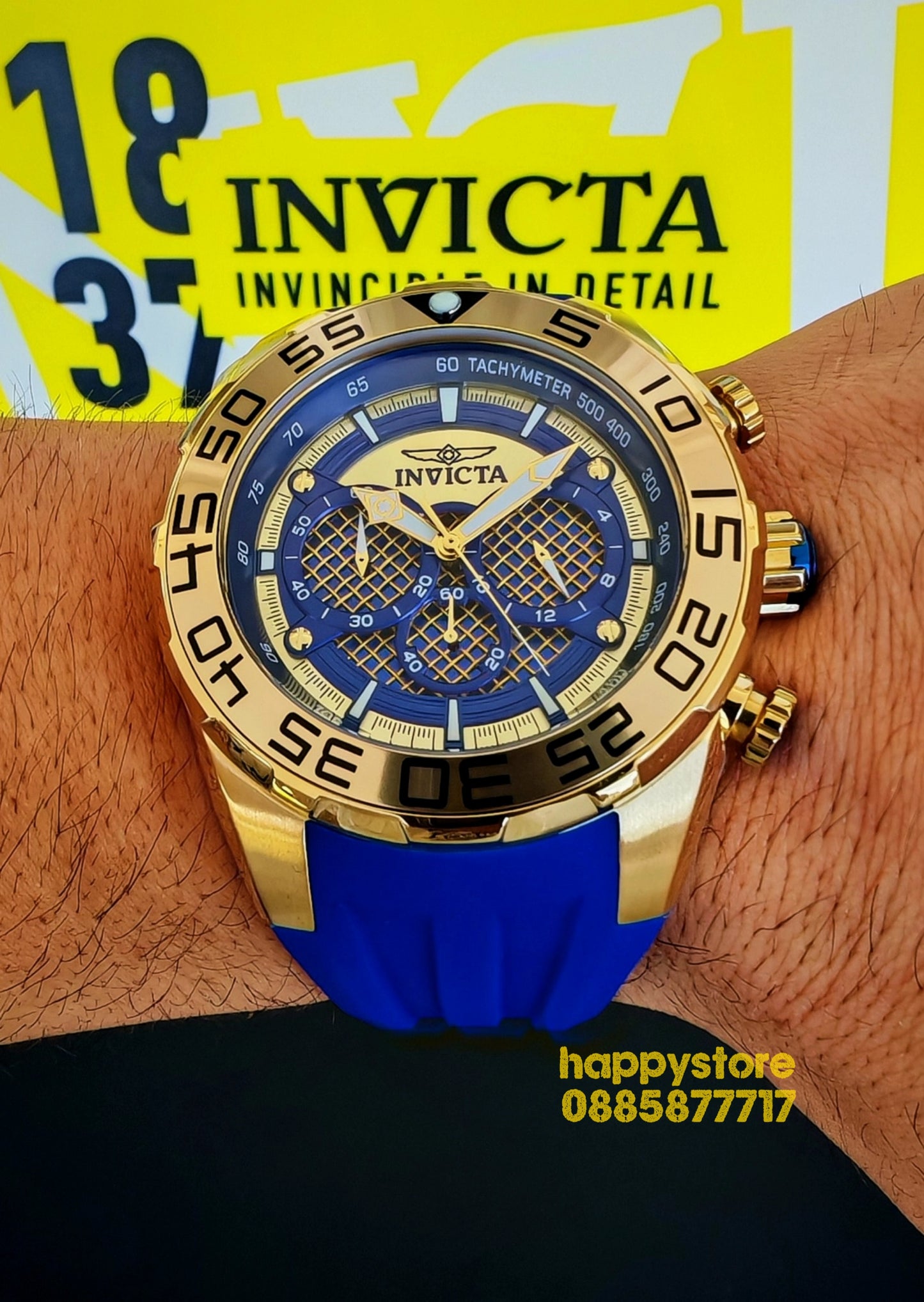 INVICTA Pogo Blue 50mm