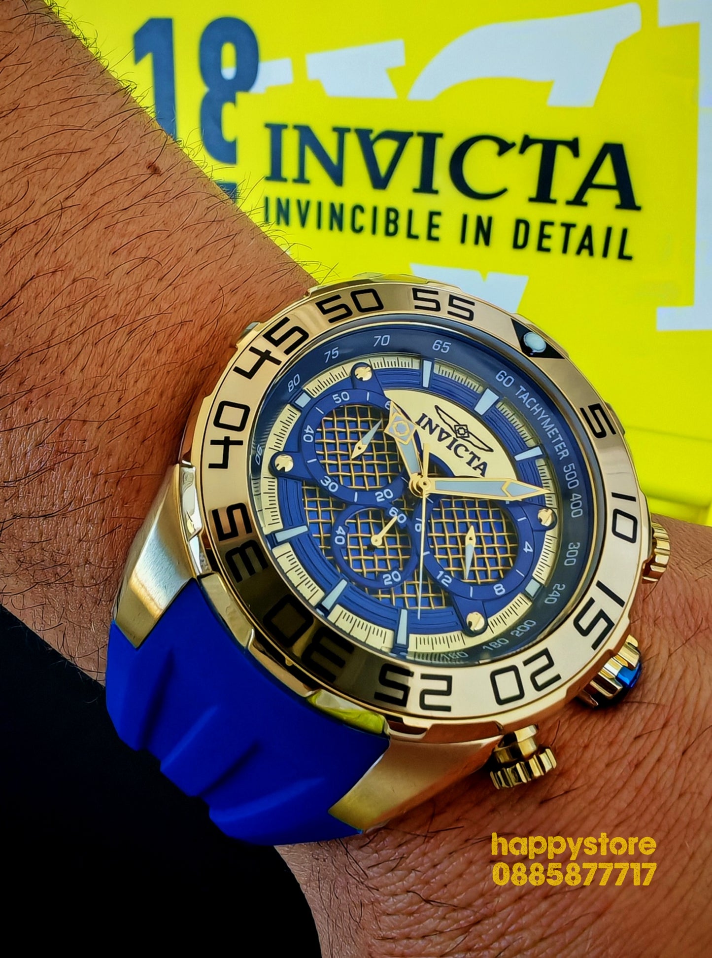 INVICTA Pogo Blue 50mm