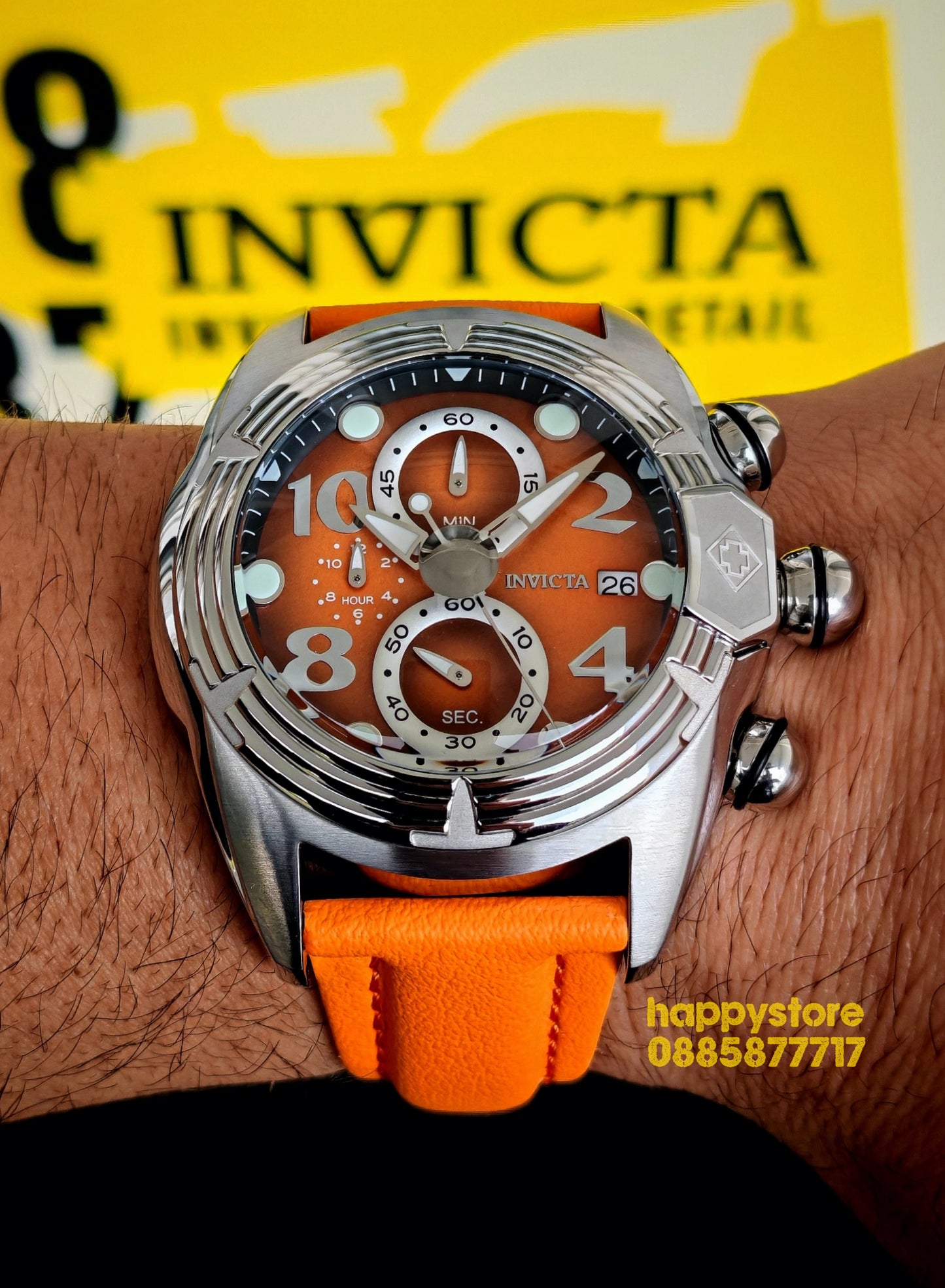 INVICTA Lupah Orange 52 mm