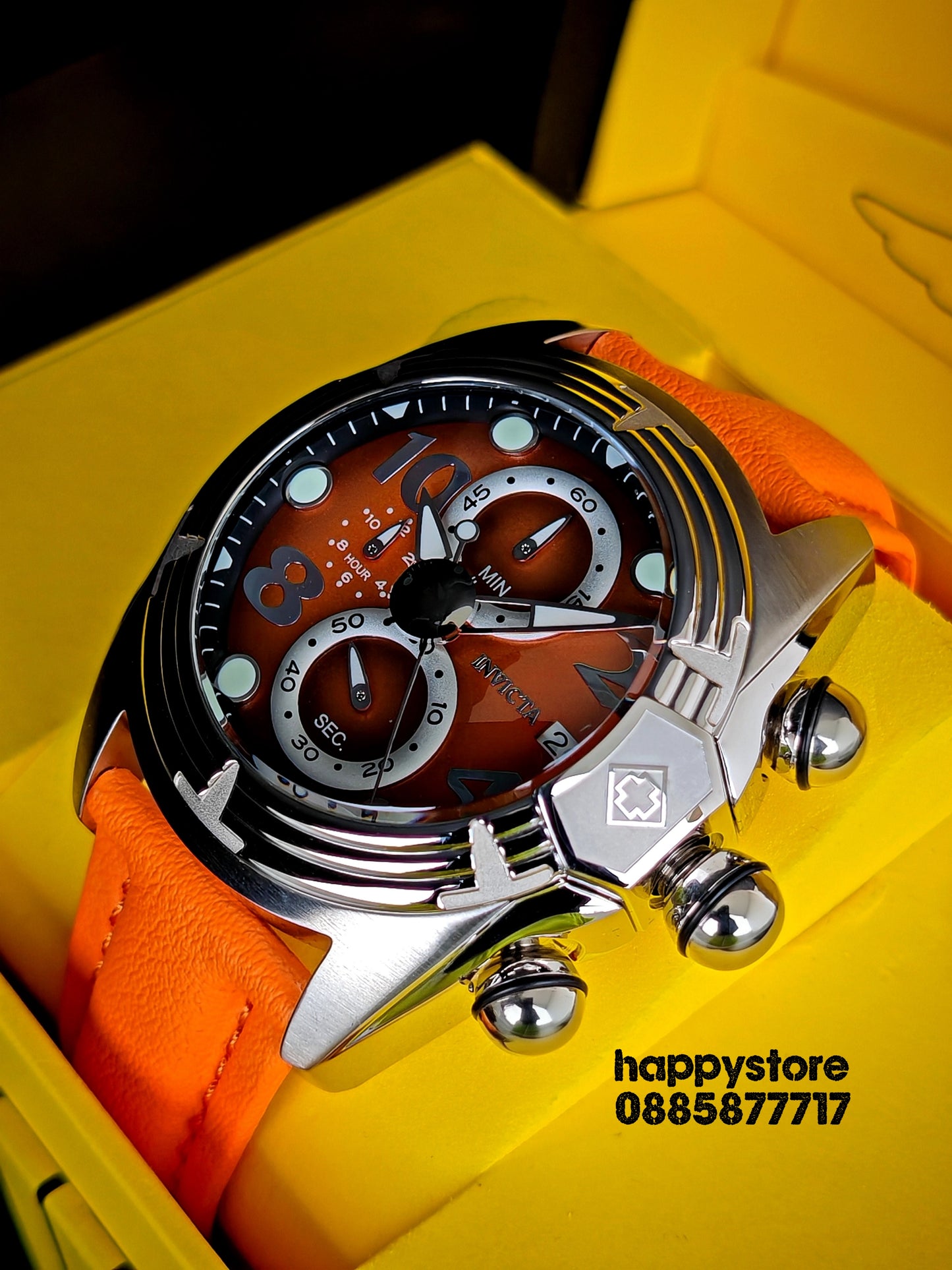 INVICTA Lupah Orange 52 mm