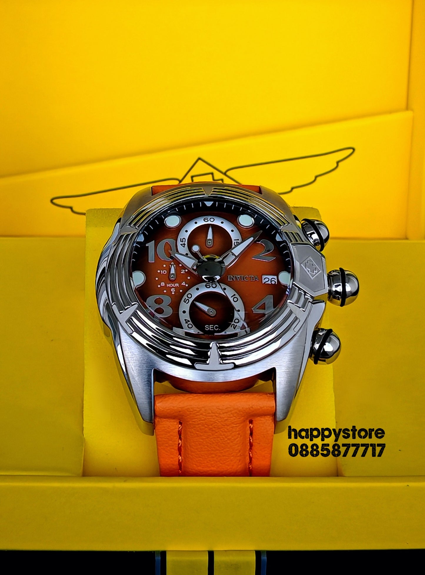 INVICTA Lupah Orange 52 mm
