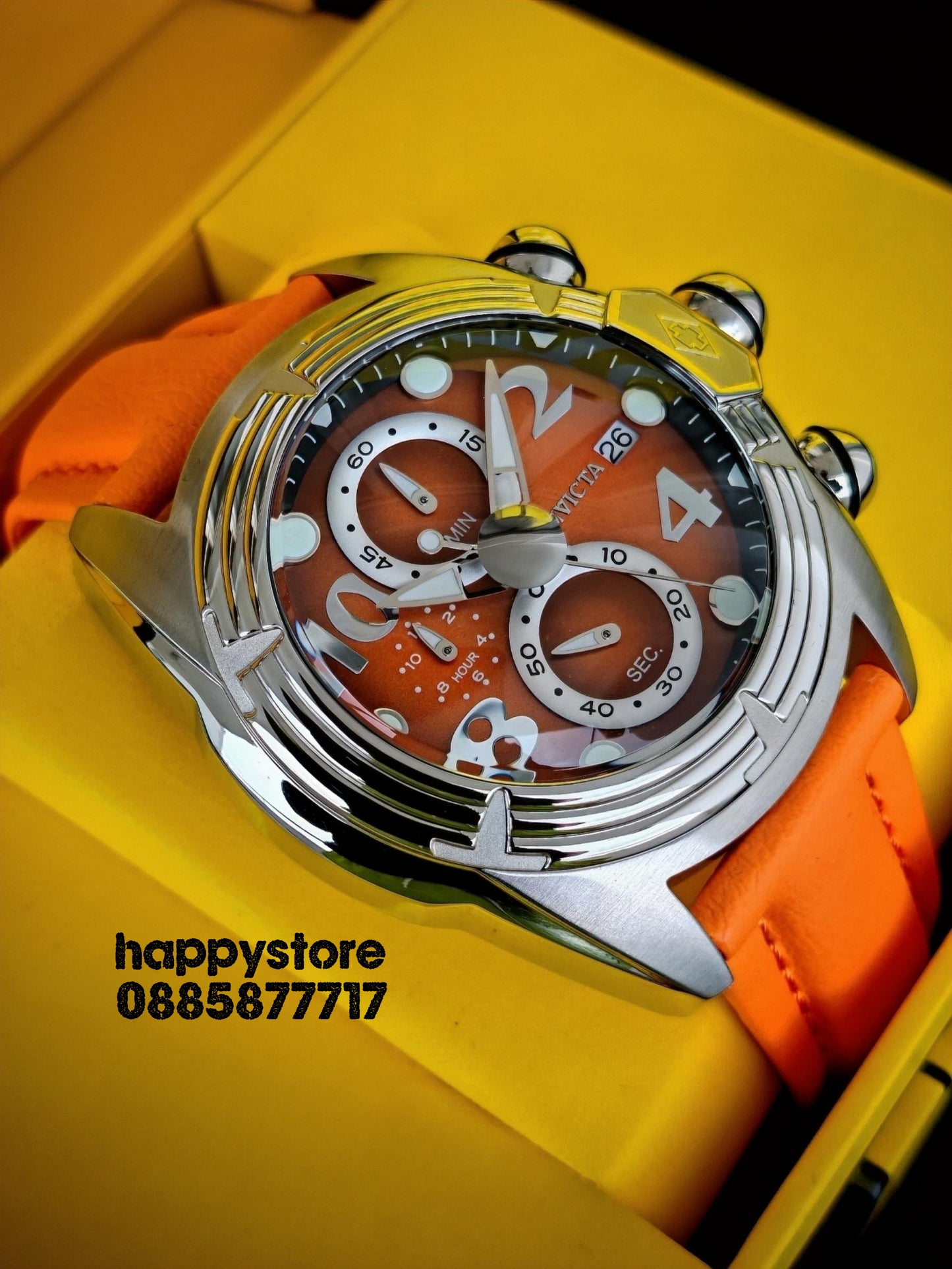 INVICTA Lupah Orange 52 mm