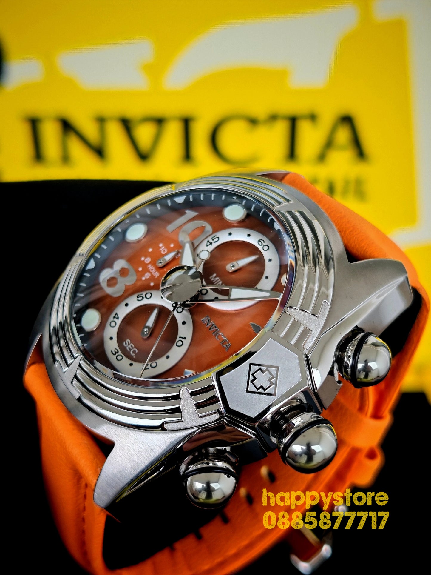 INVICTA Lupah Orange 52 mm