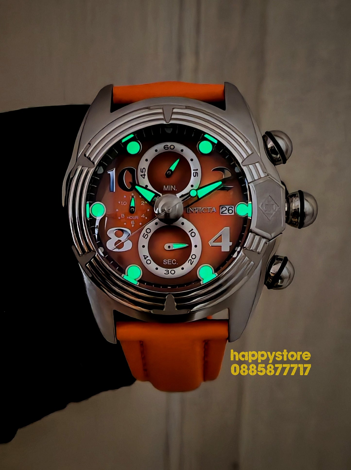 INVICTA Lupah Orange 52 mm