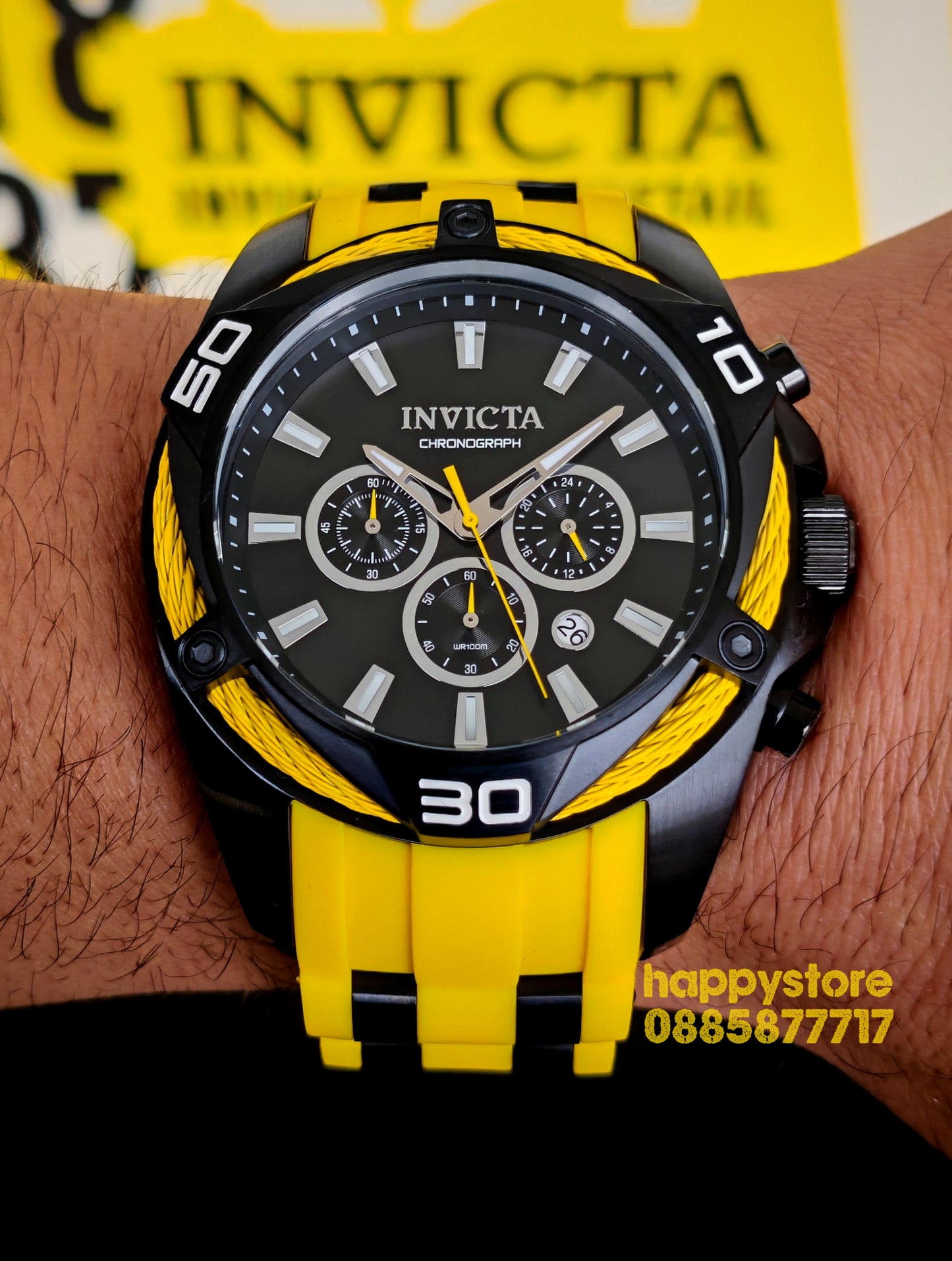 INVICTA Vanguard Yellow/Black 50mm