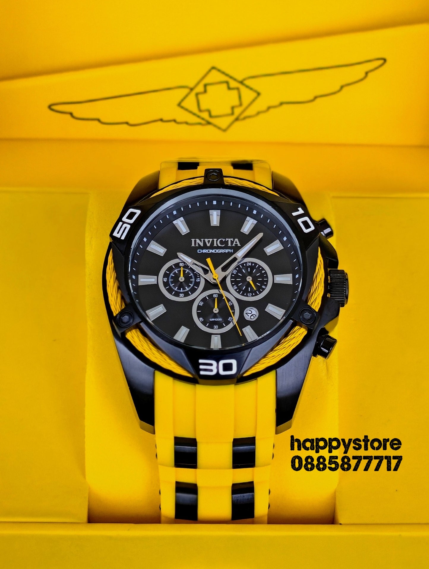 INVICTA Vanguard Yellow/Black 50mm