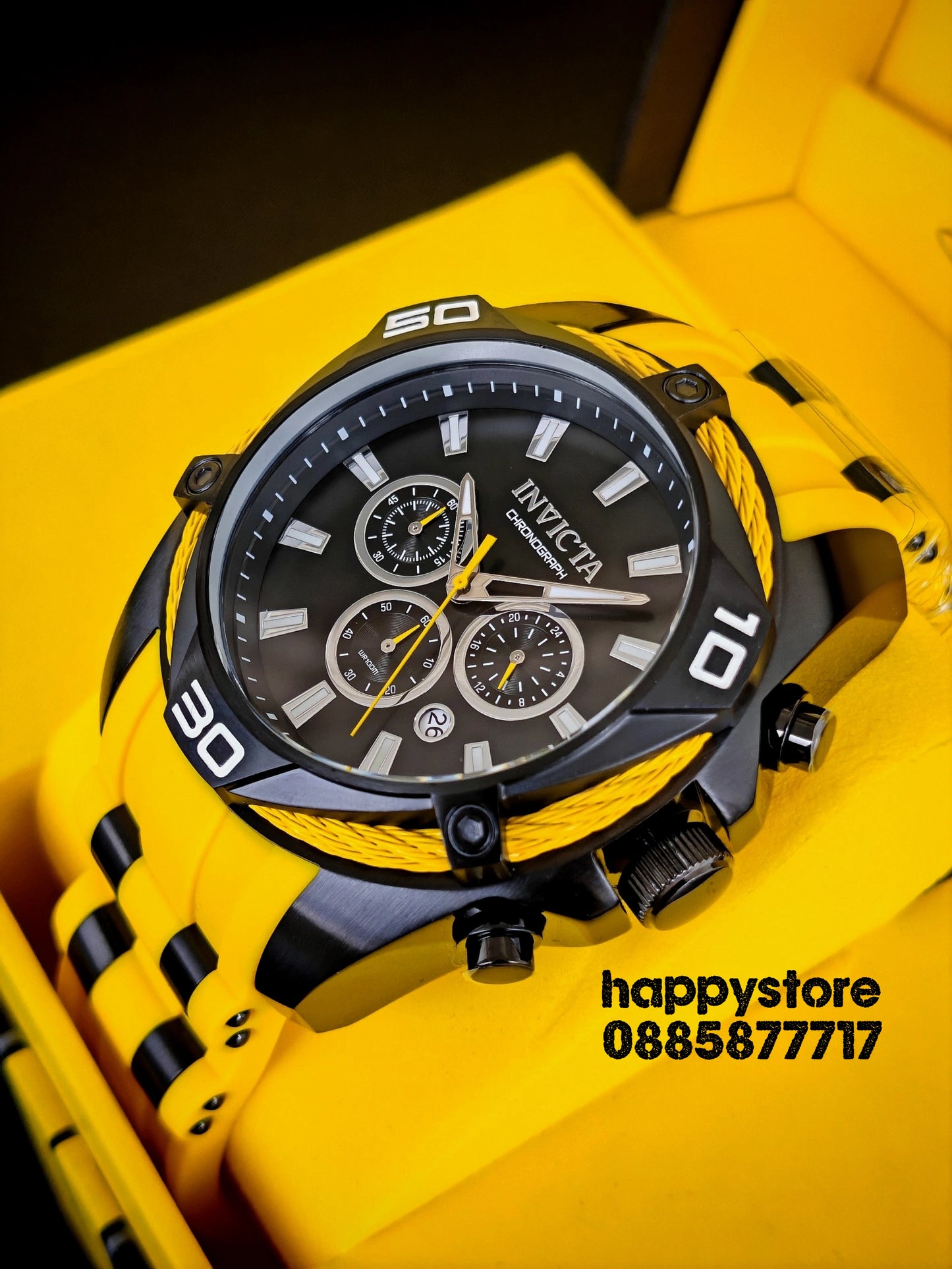 INVICTA Vanguard Yellow/Black 50mm