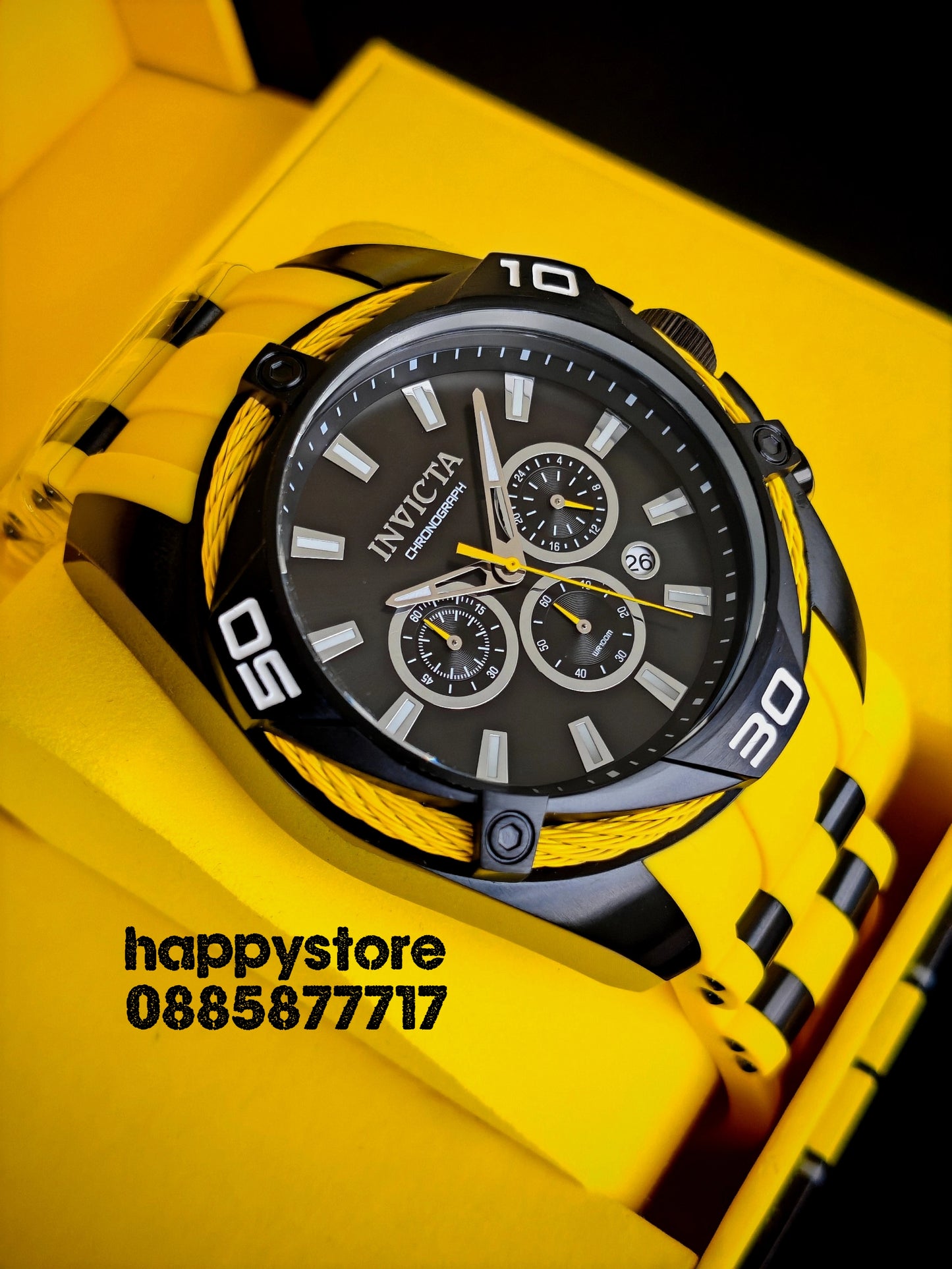 INVICTA Vanguard Yellow/Black 50mm