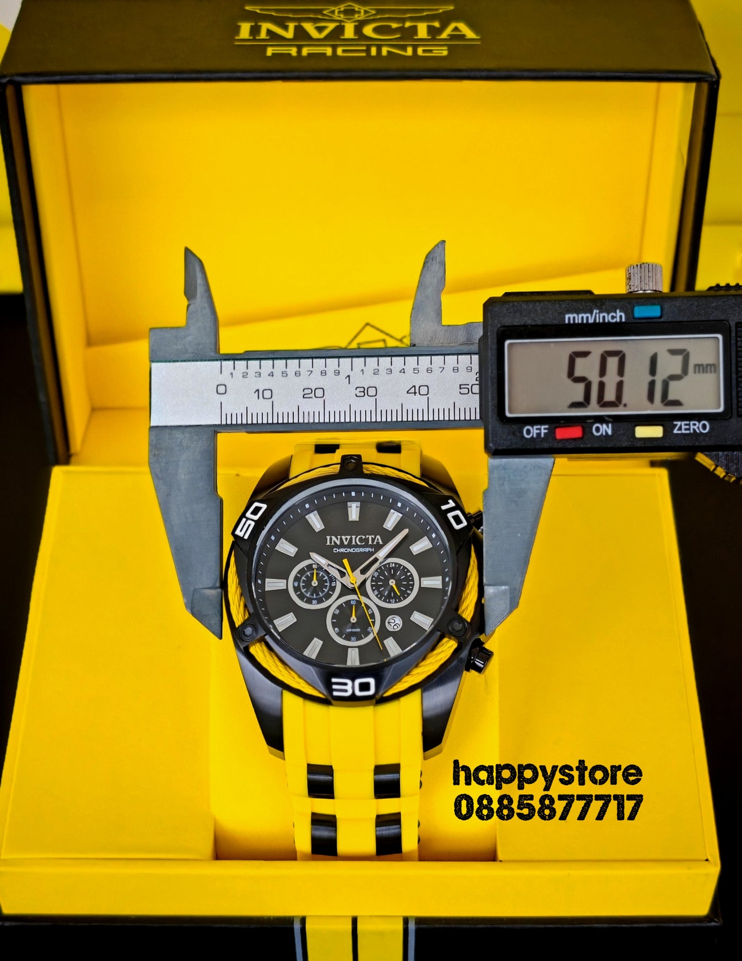 INVICTA Vanguard Yellow/Black 50mm