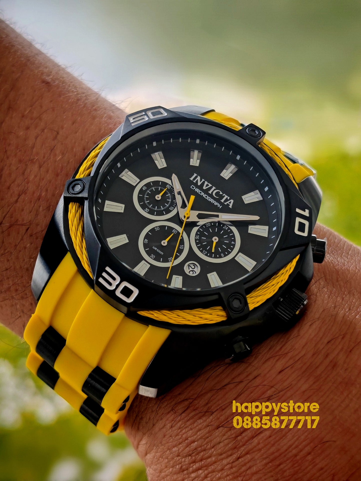 INVICTA Vanguard Yellow/Black 50mm