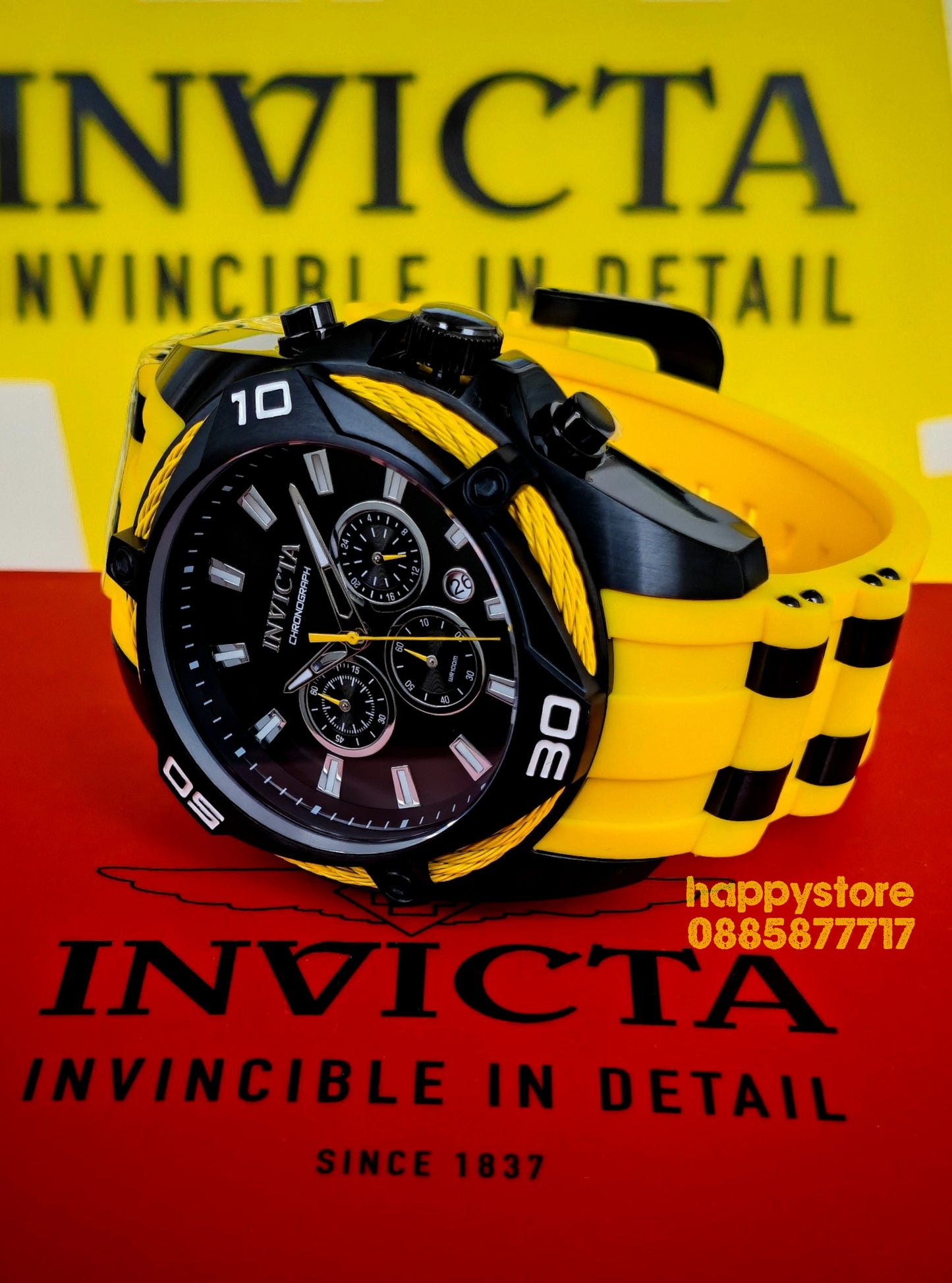 INVICTA Vanguard Yellow/Black 50mm